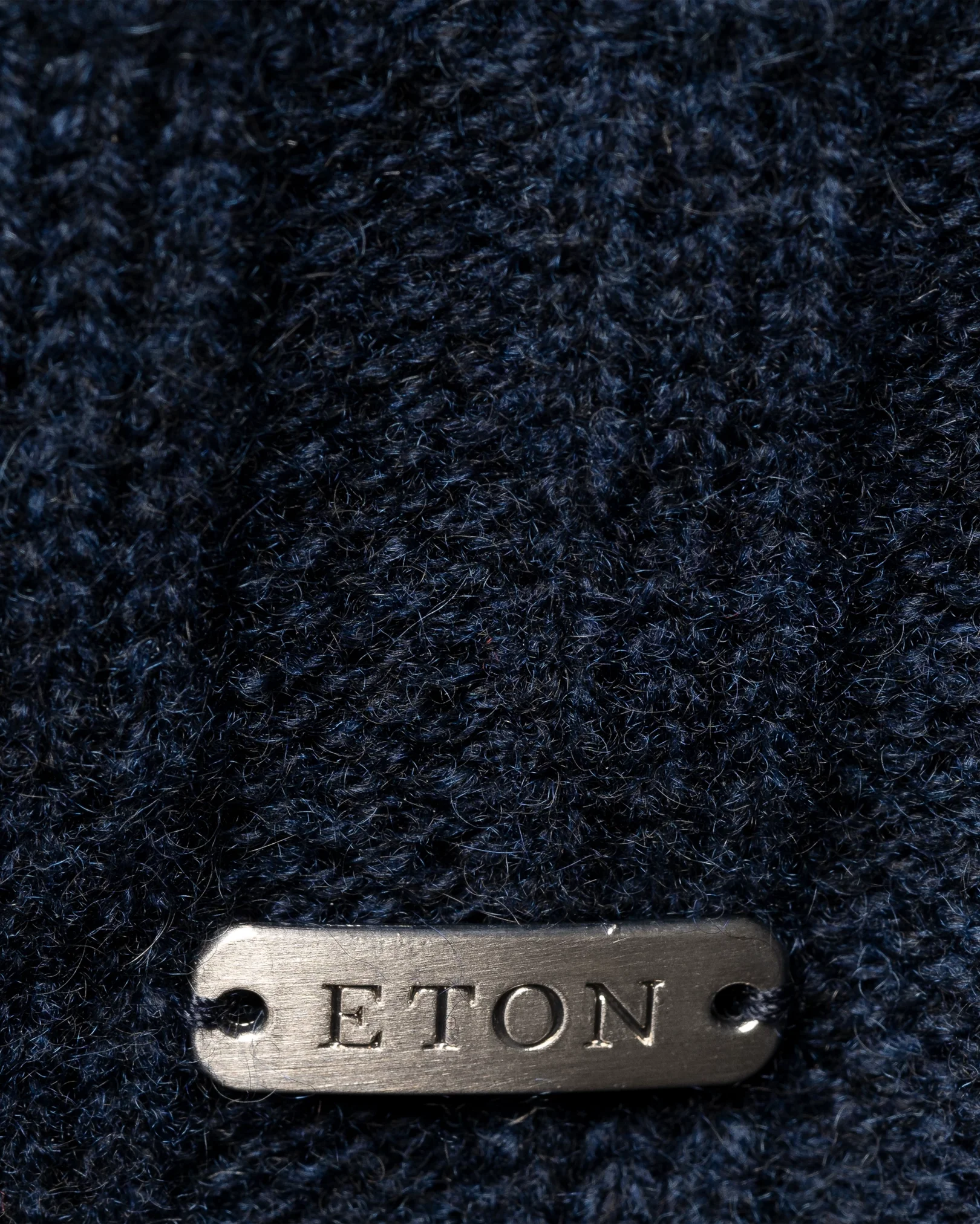 Eton - ネイビーブルーのカシミアビーニー