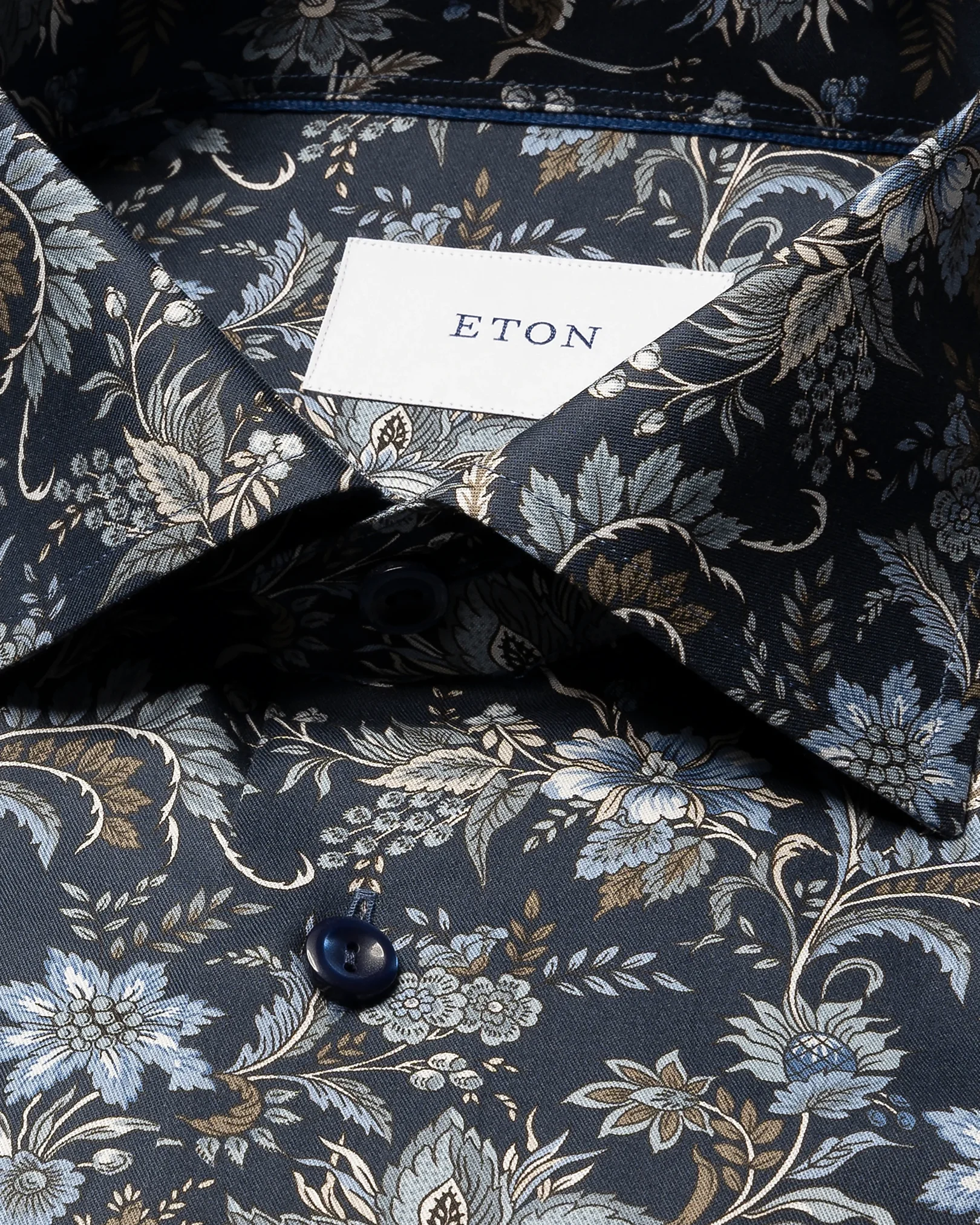 Eton - Floral Print Signature Twill Shirt