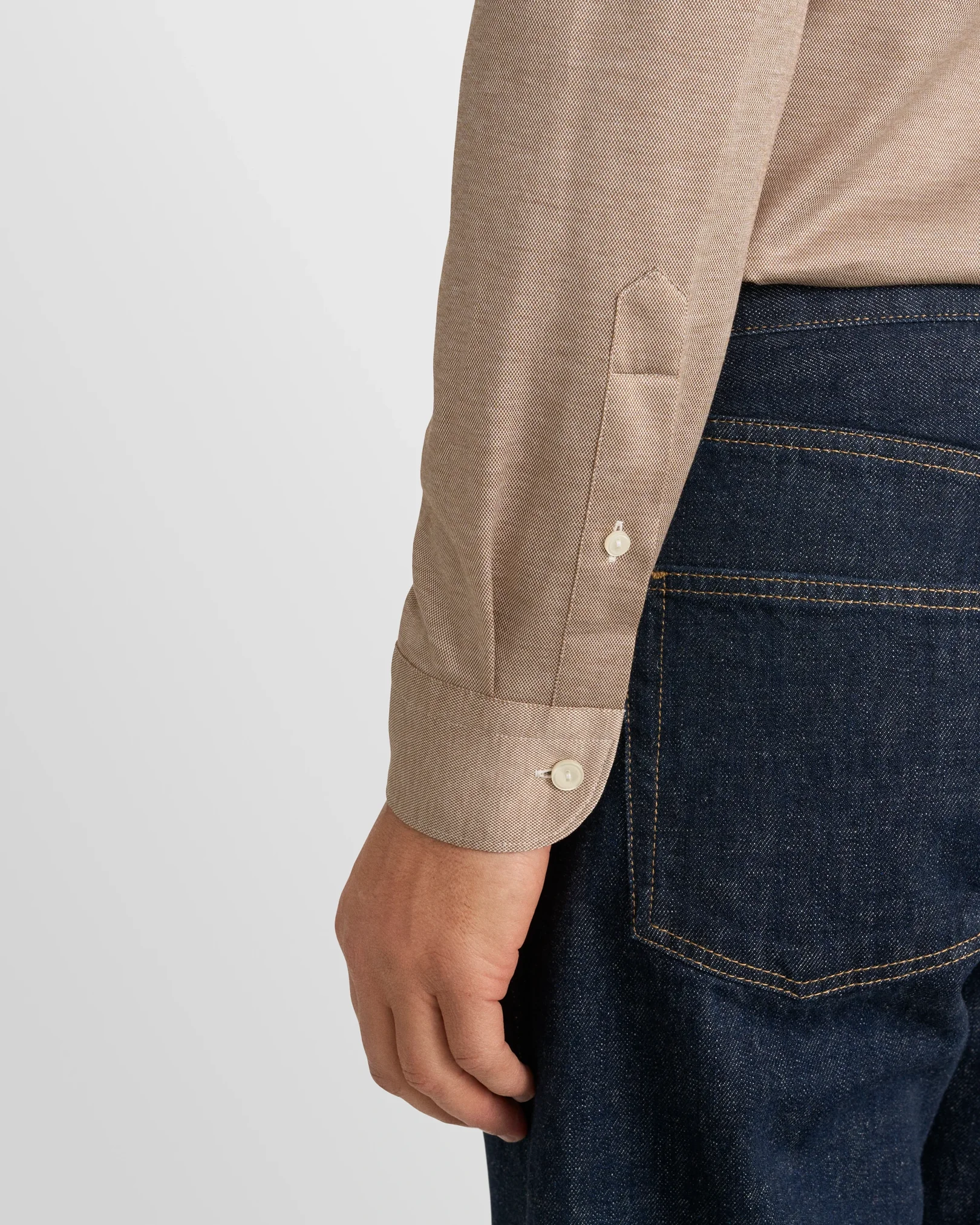Eton - Filo di Scozia Jersey Shirt