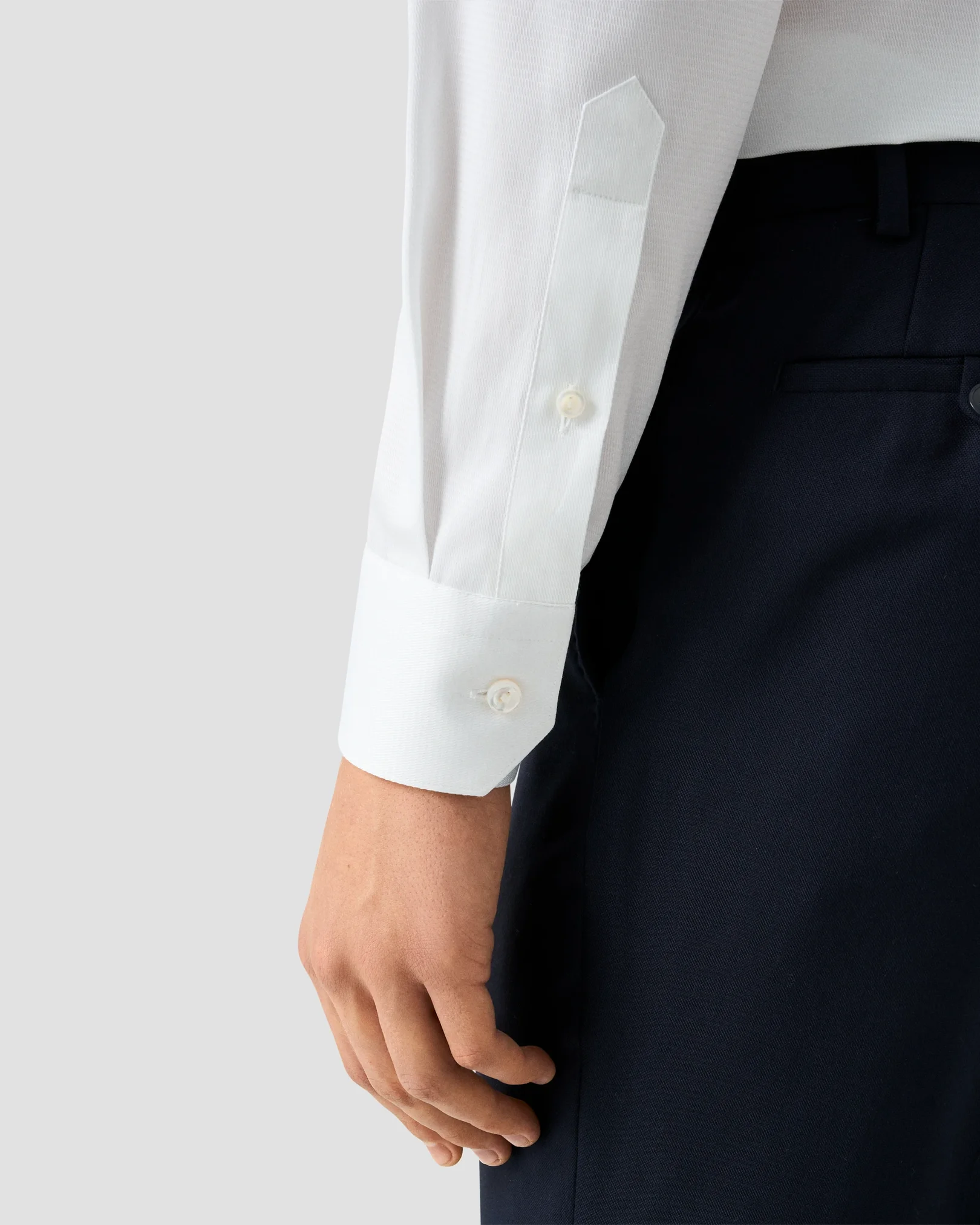 Eton - semi solid supima 120 shirt