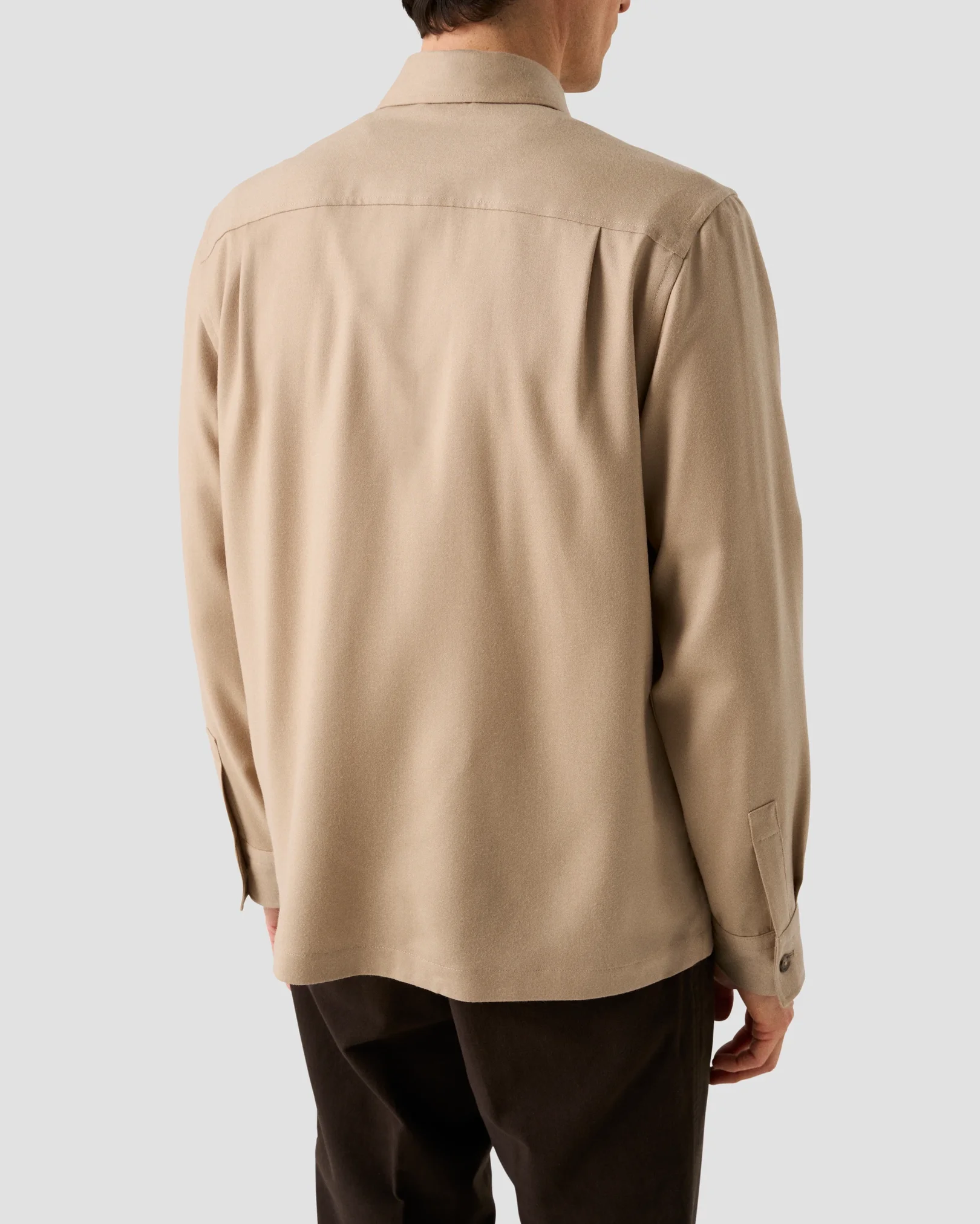 Eton - wool four pocket overshirt