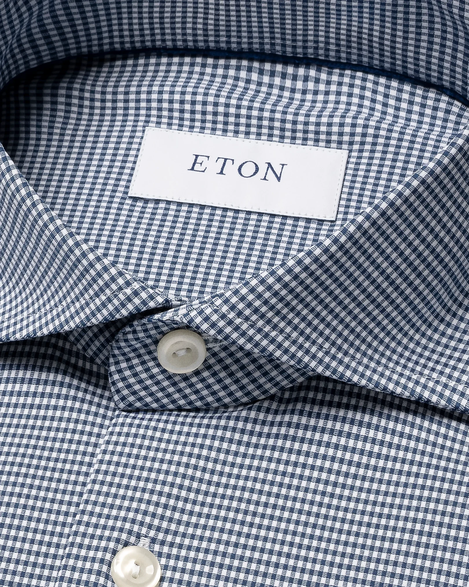 Eton - Dark blue 4 way stretch