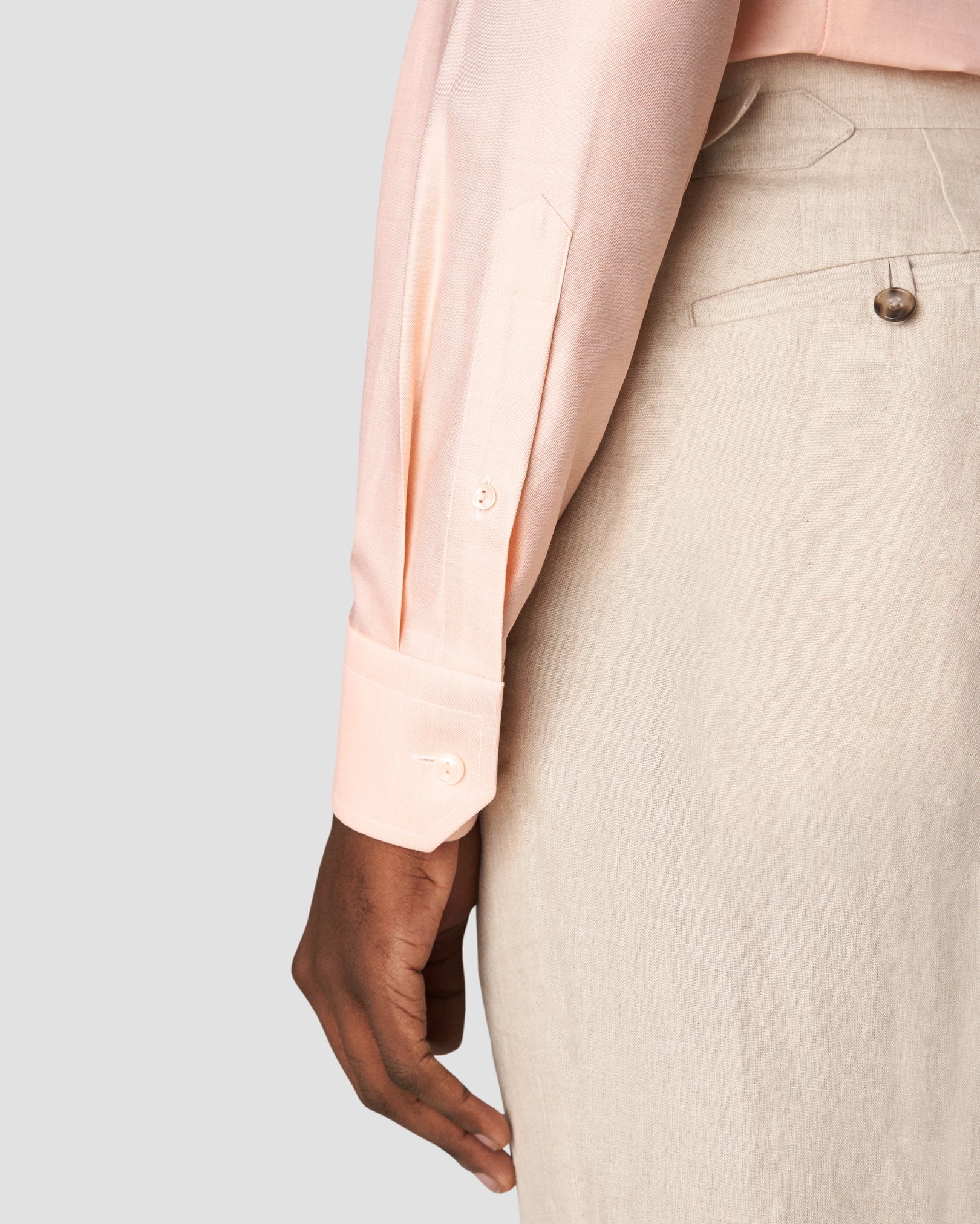 Eton - orange signature twill