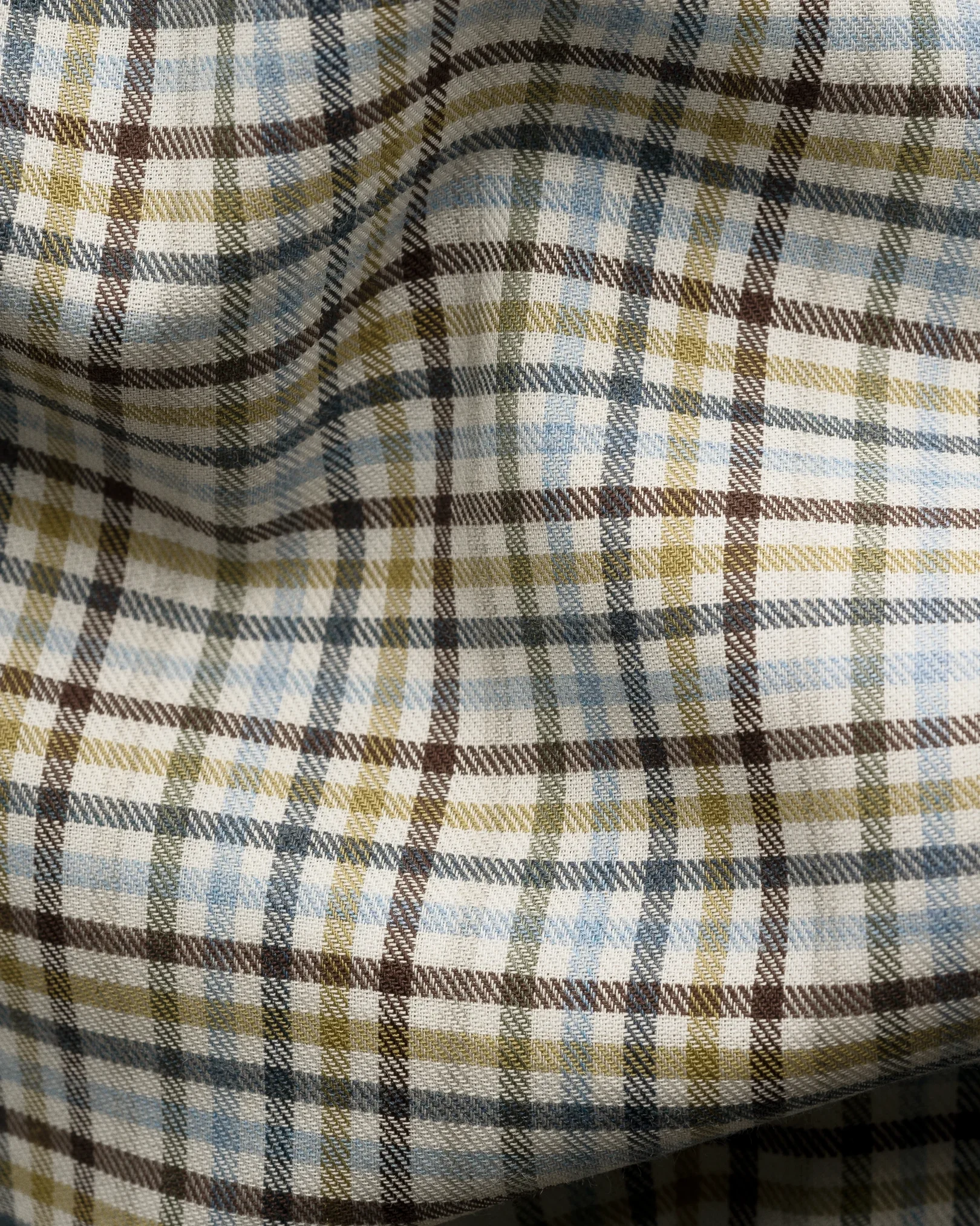 Eton - check signature flannel shirt