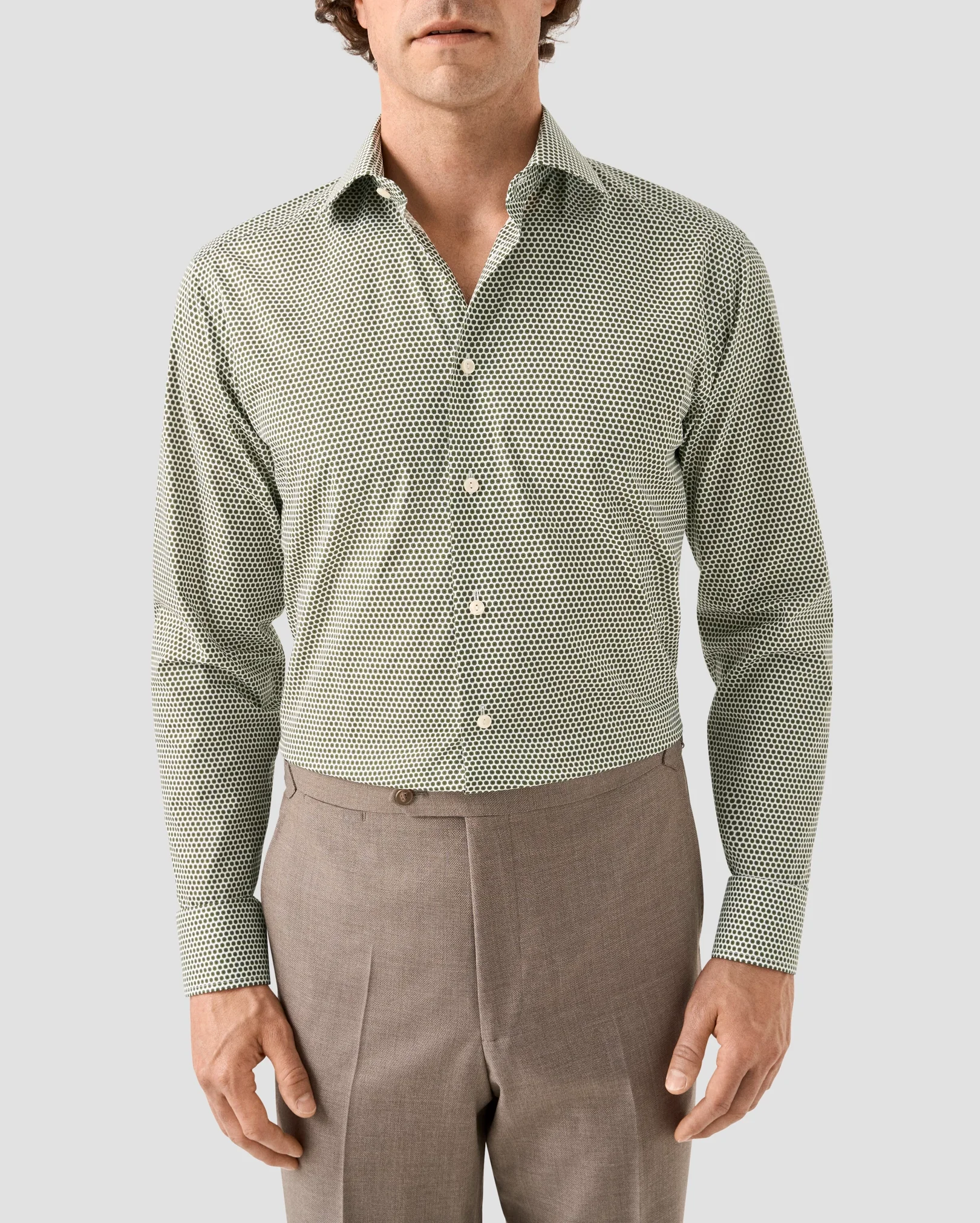 Eton - mid green twill 246