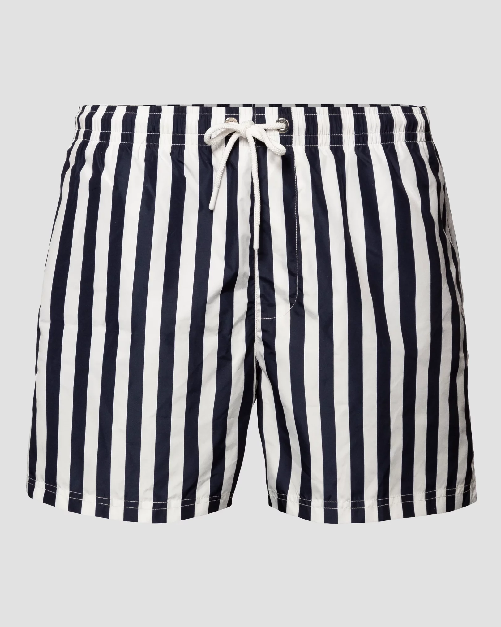 Eton - bengal stripe navy swim trunks