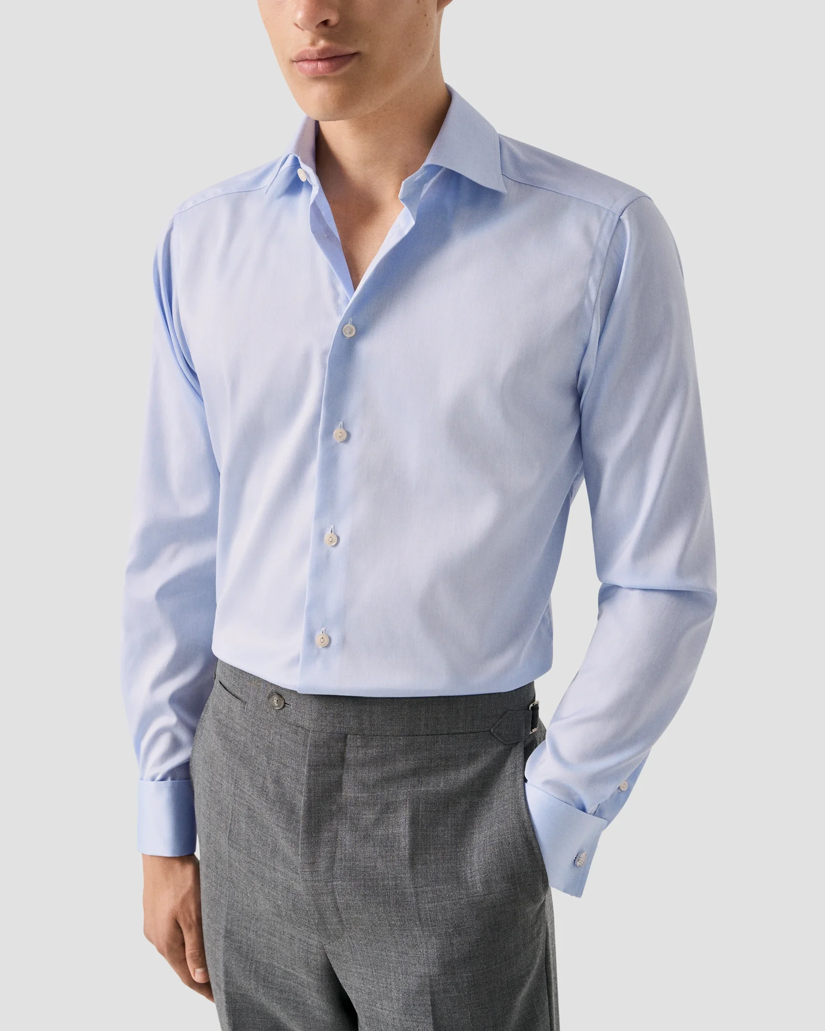 Eton - light blue shirt we4
