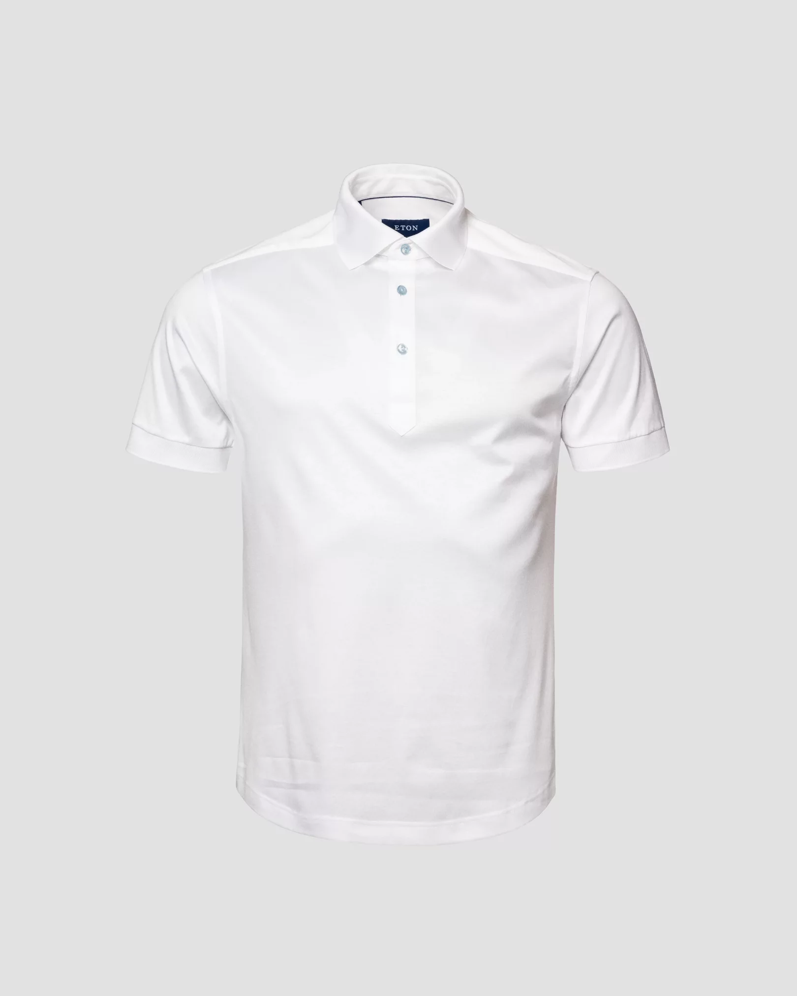 White Jersey Shirt - Eton
