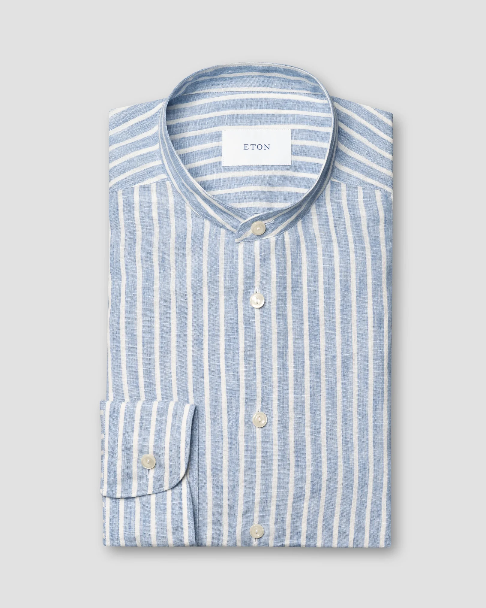 Eton - Striped Linen Shirt