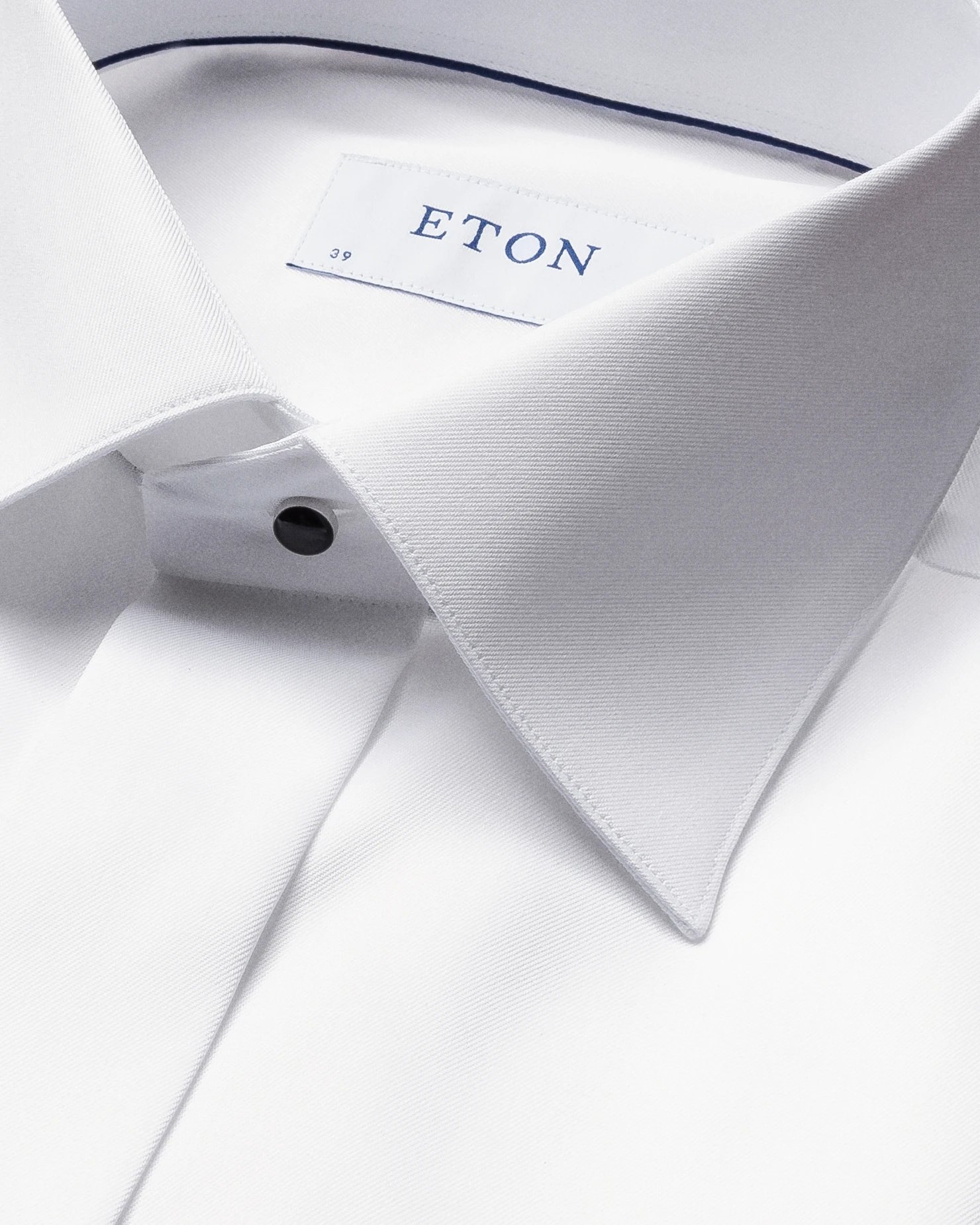 Eton - white twill evening shirt