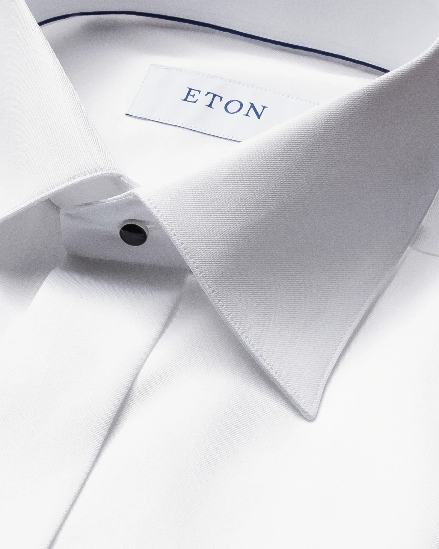 Eton - White Signature Twill Tuxedo Shirt