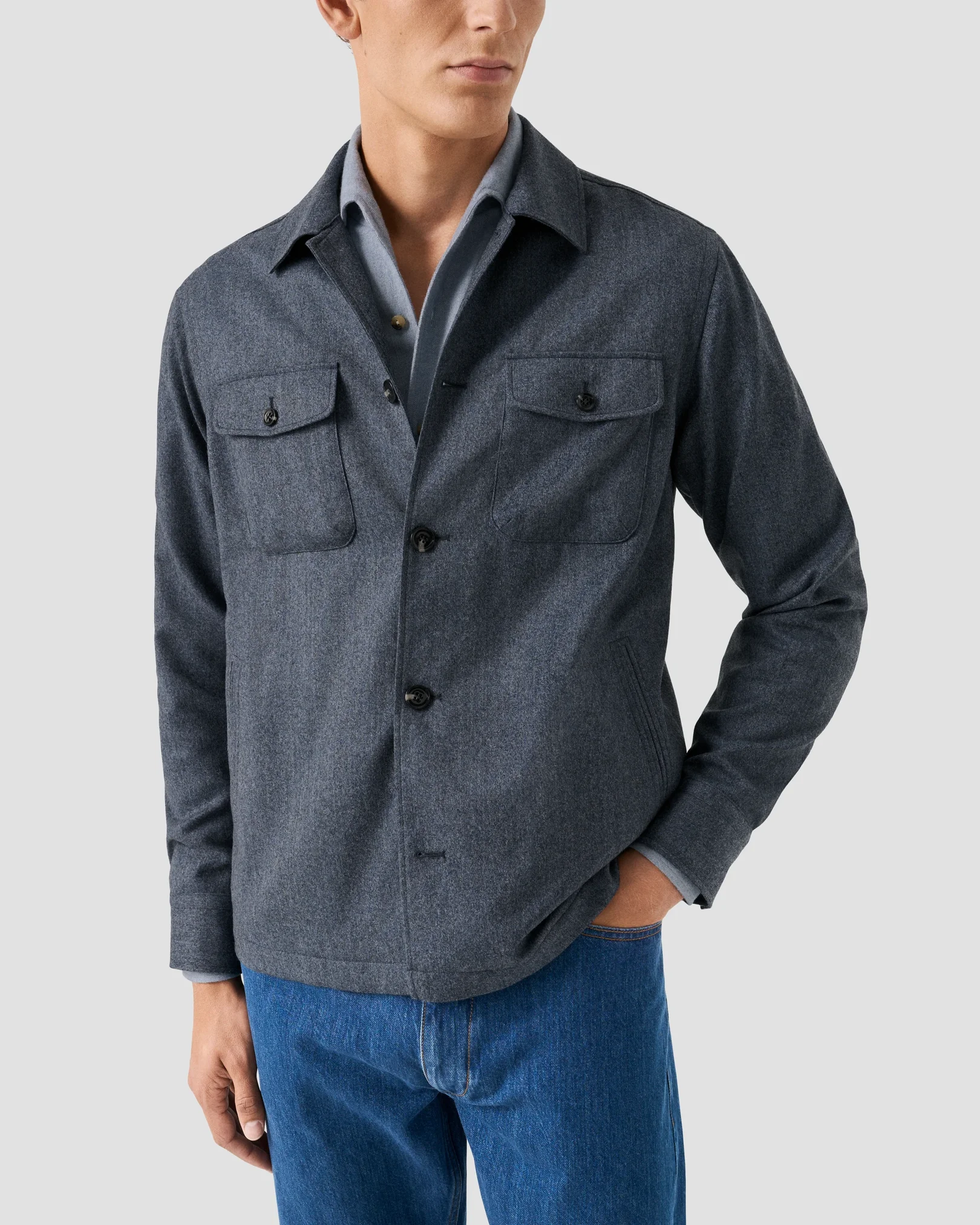 Eton - Flannel Shirt