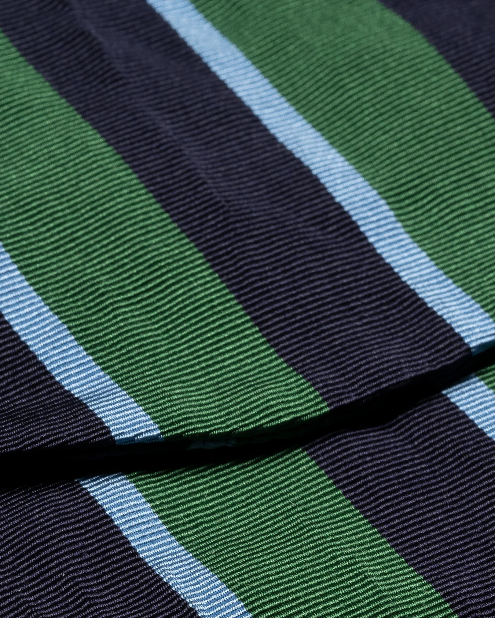 Eton - striped cotton silk bow tie self 256