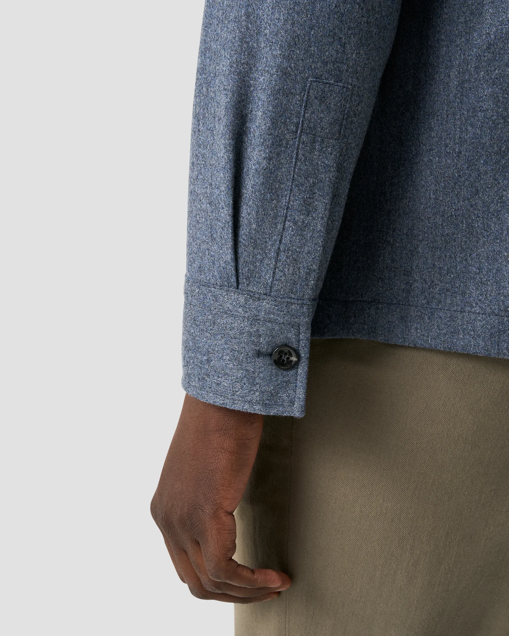 Eton - active wool four pocket overshirt