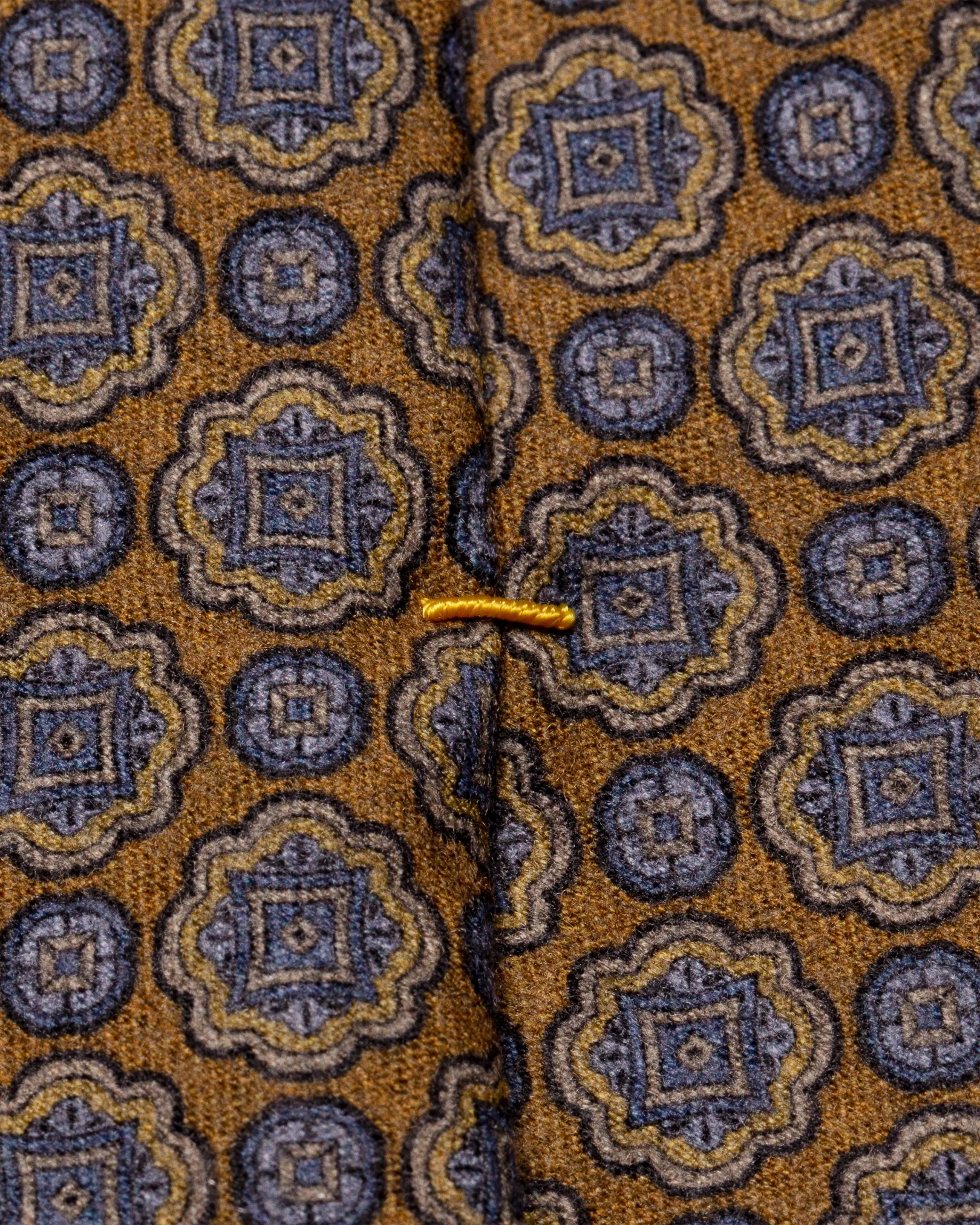 Eton - orange wool tie