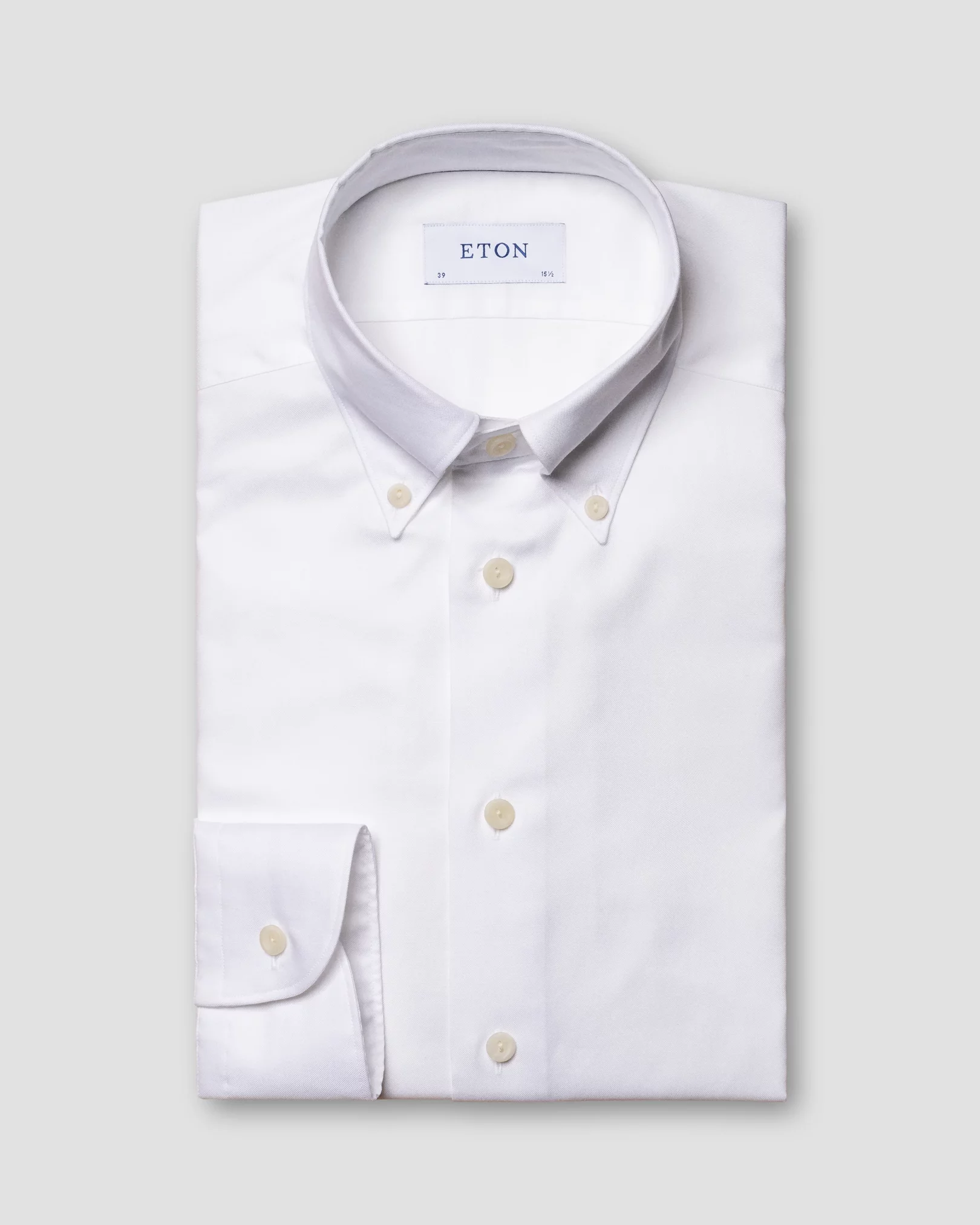 Eton - white wrinkle free oxford shirt