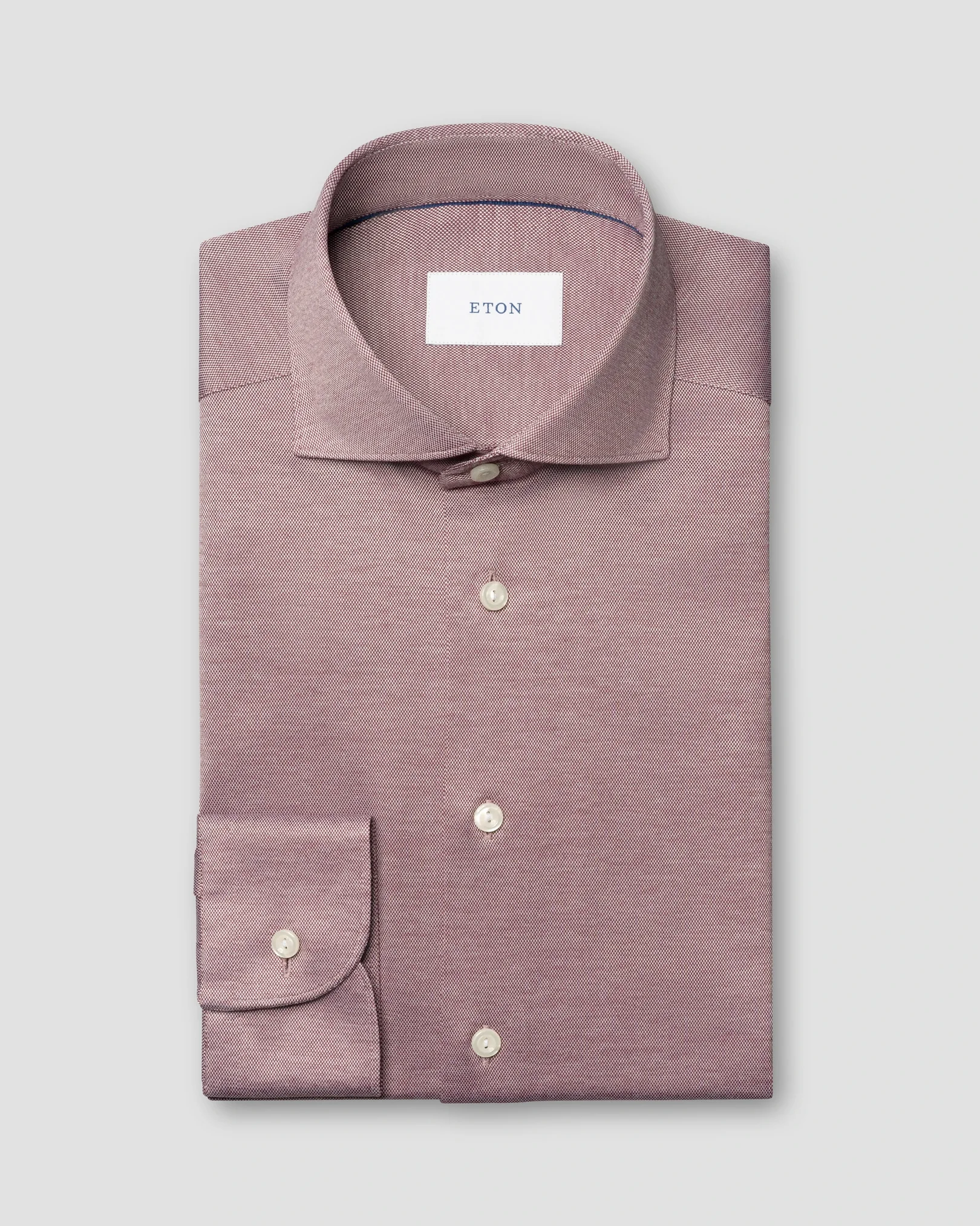 Eton - Filo di Scozia Jacquard Knit Shirt