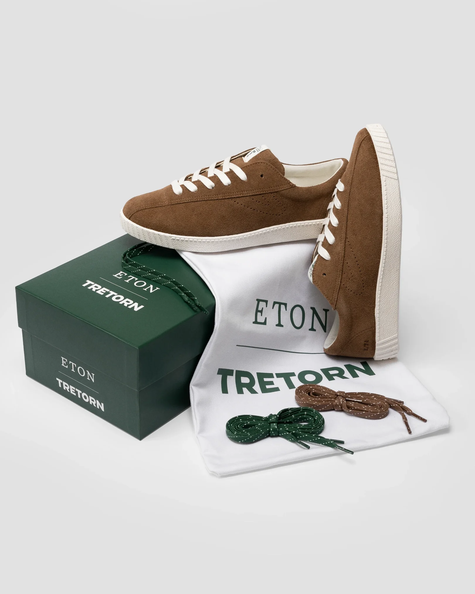 Eton - brown eton x tretorn nylite sneaker