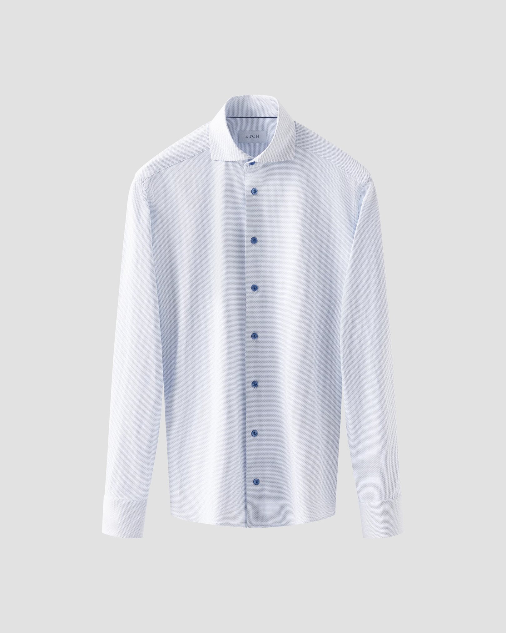 Eton - mid blue strech twill