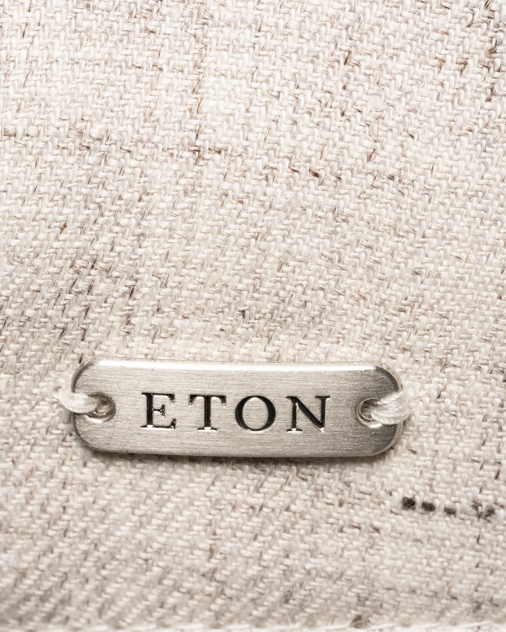 Eton - beige elegant linen cap