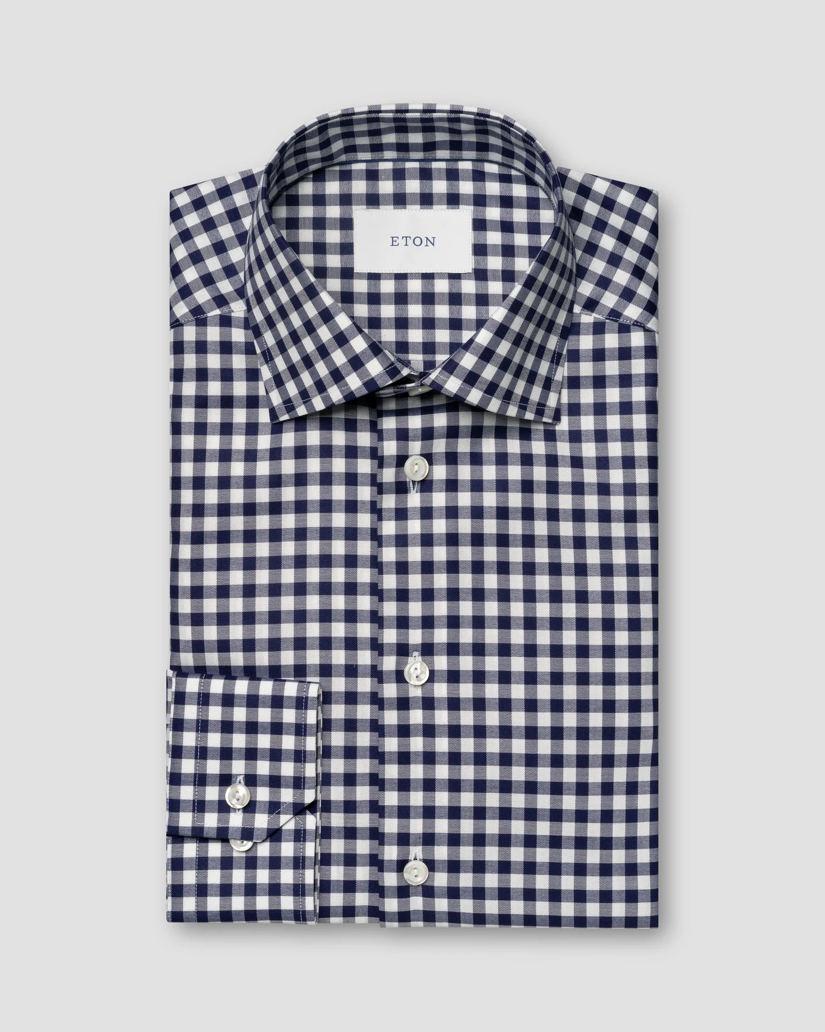 Eton - dark bluesignature twill shirt