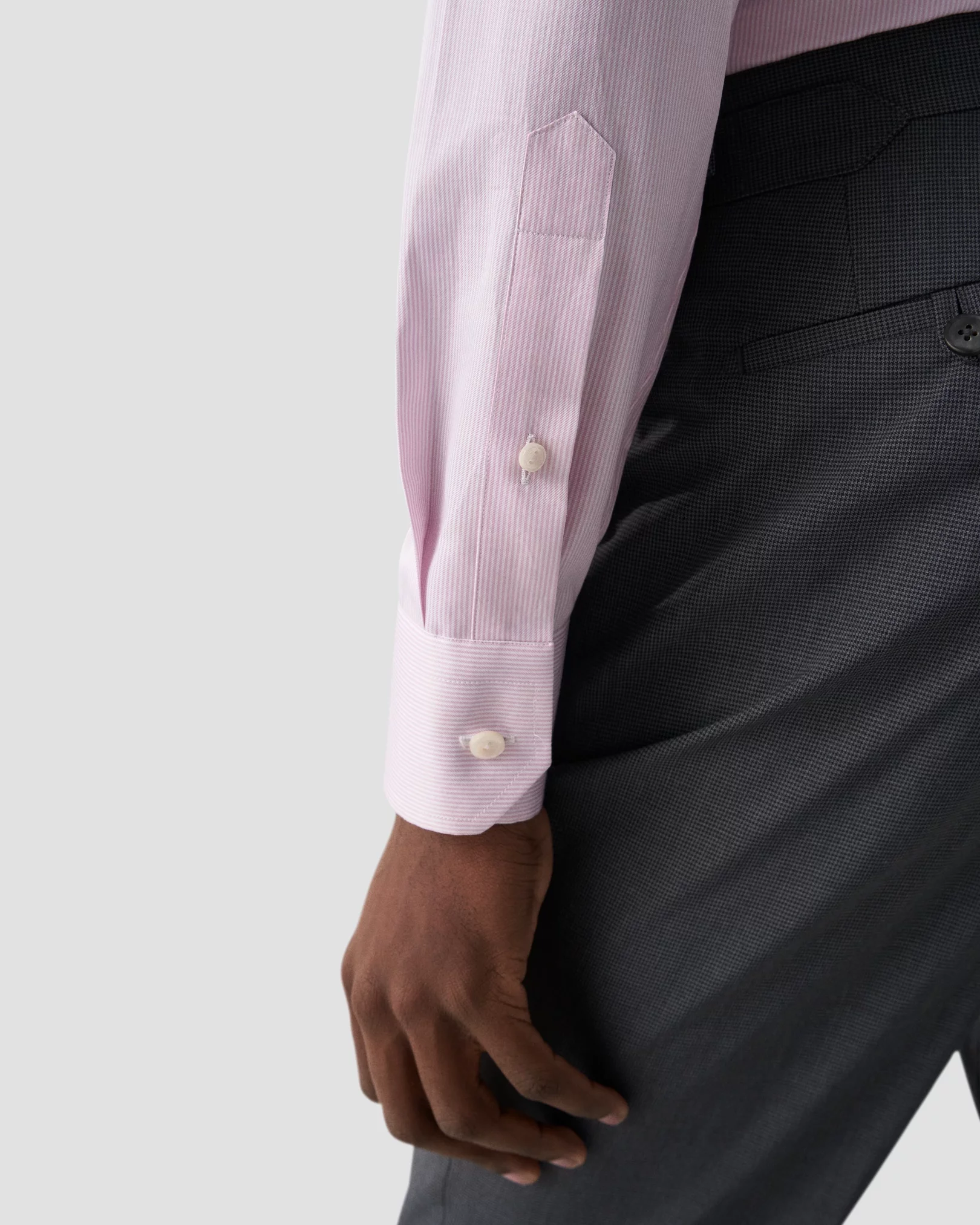 Soft Pink End-on-end Cotton Shirt – Dooleyandrostron