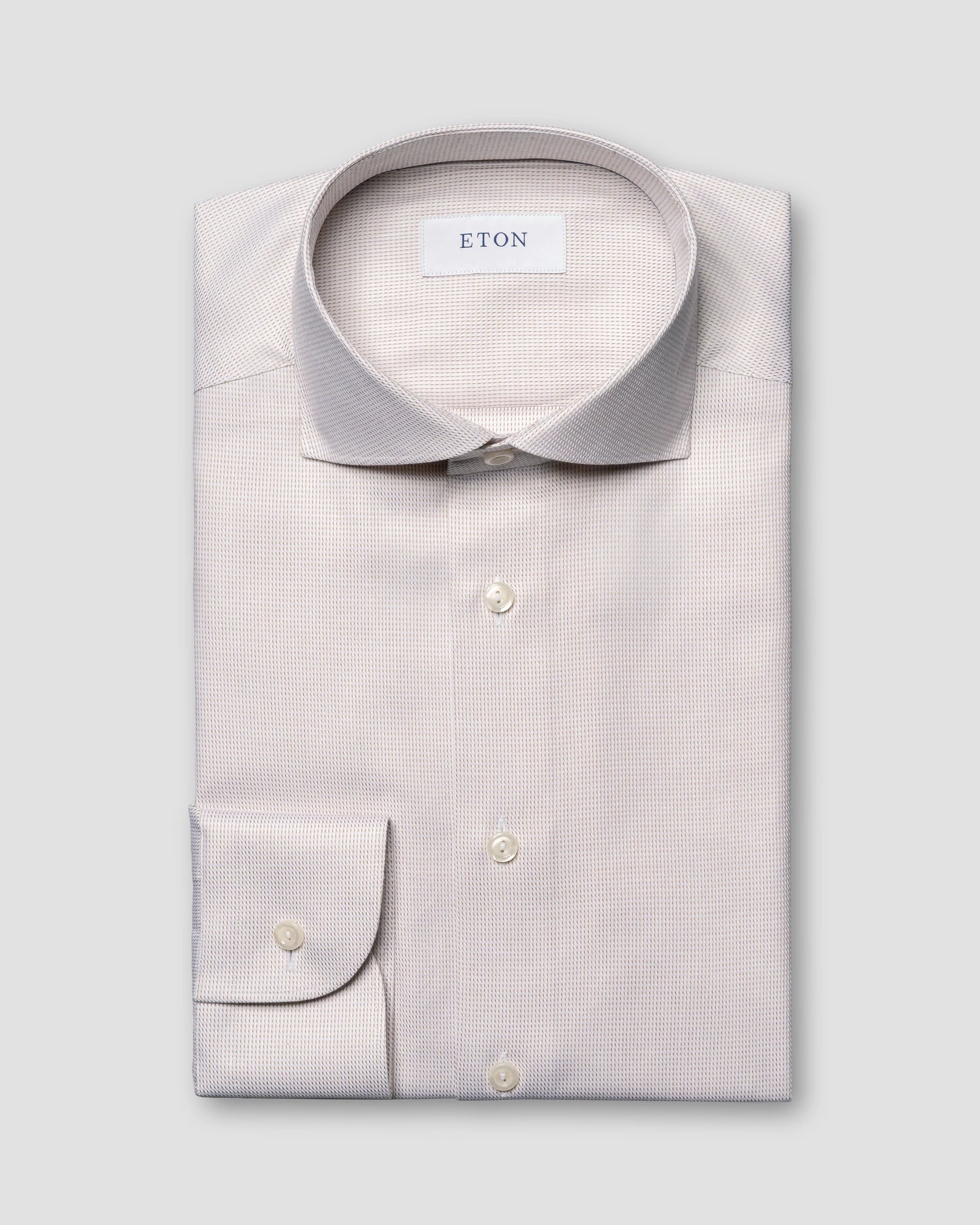 Eton - Semi Solid Fine Twill Shirt