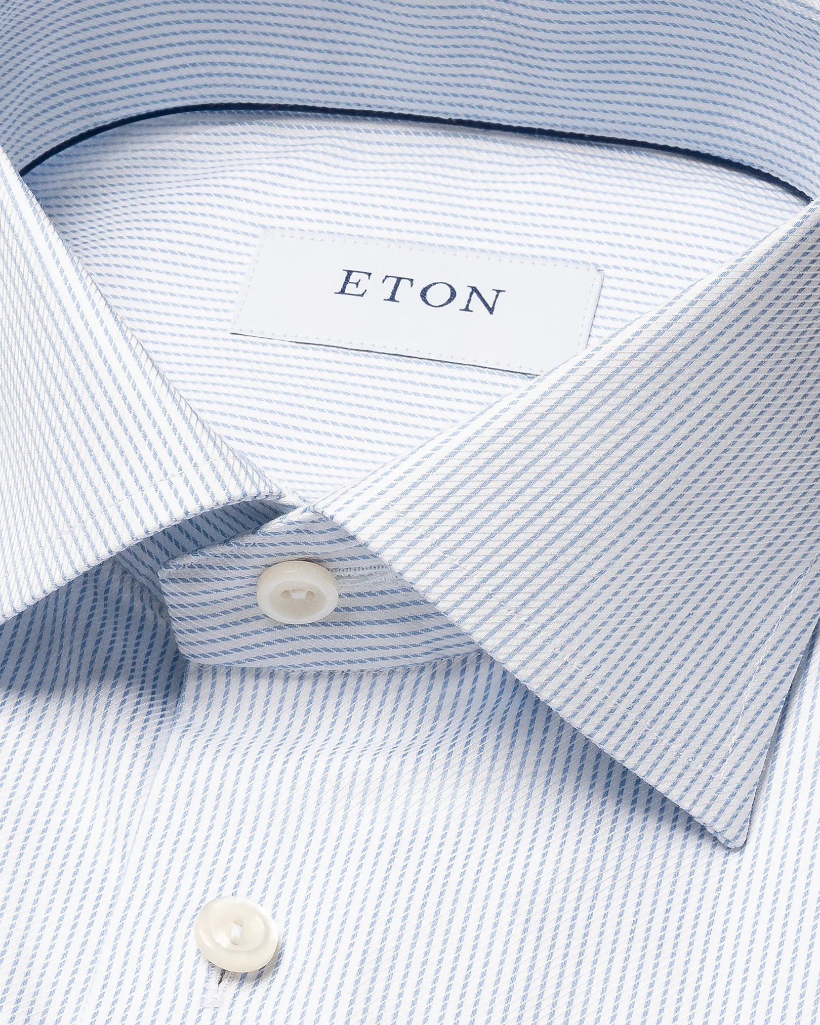 Eton - Striped Cotton Tencel™ Lyocell Shirt