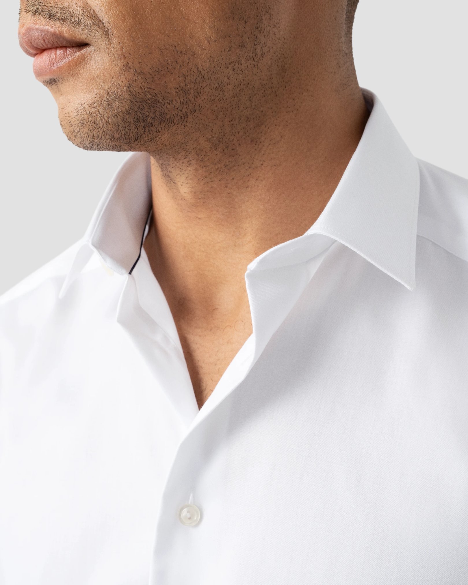 Eton - White Signature Twill Shirt - Pointed