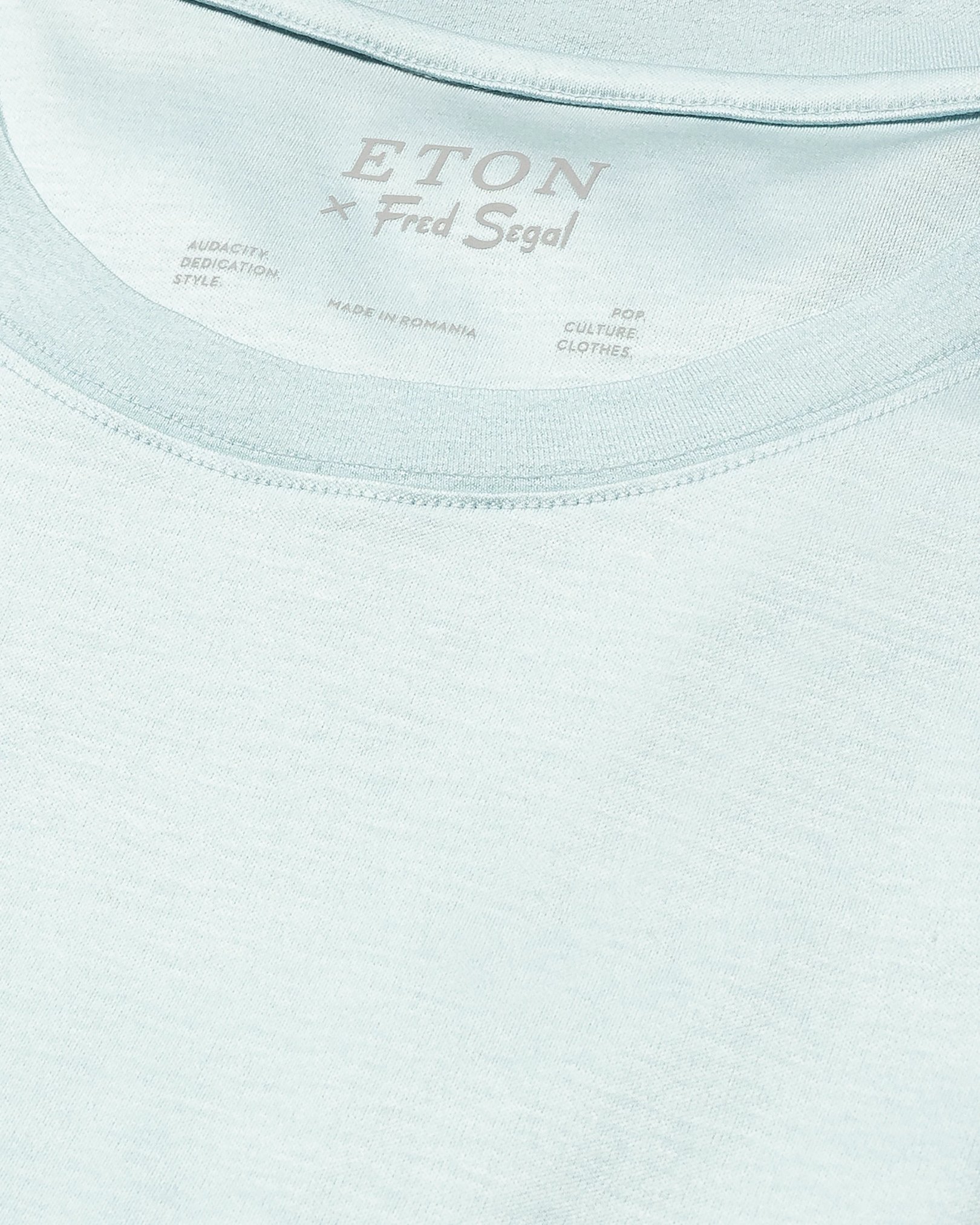 Eton - blue jersey t shirt short sleeve