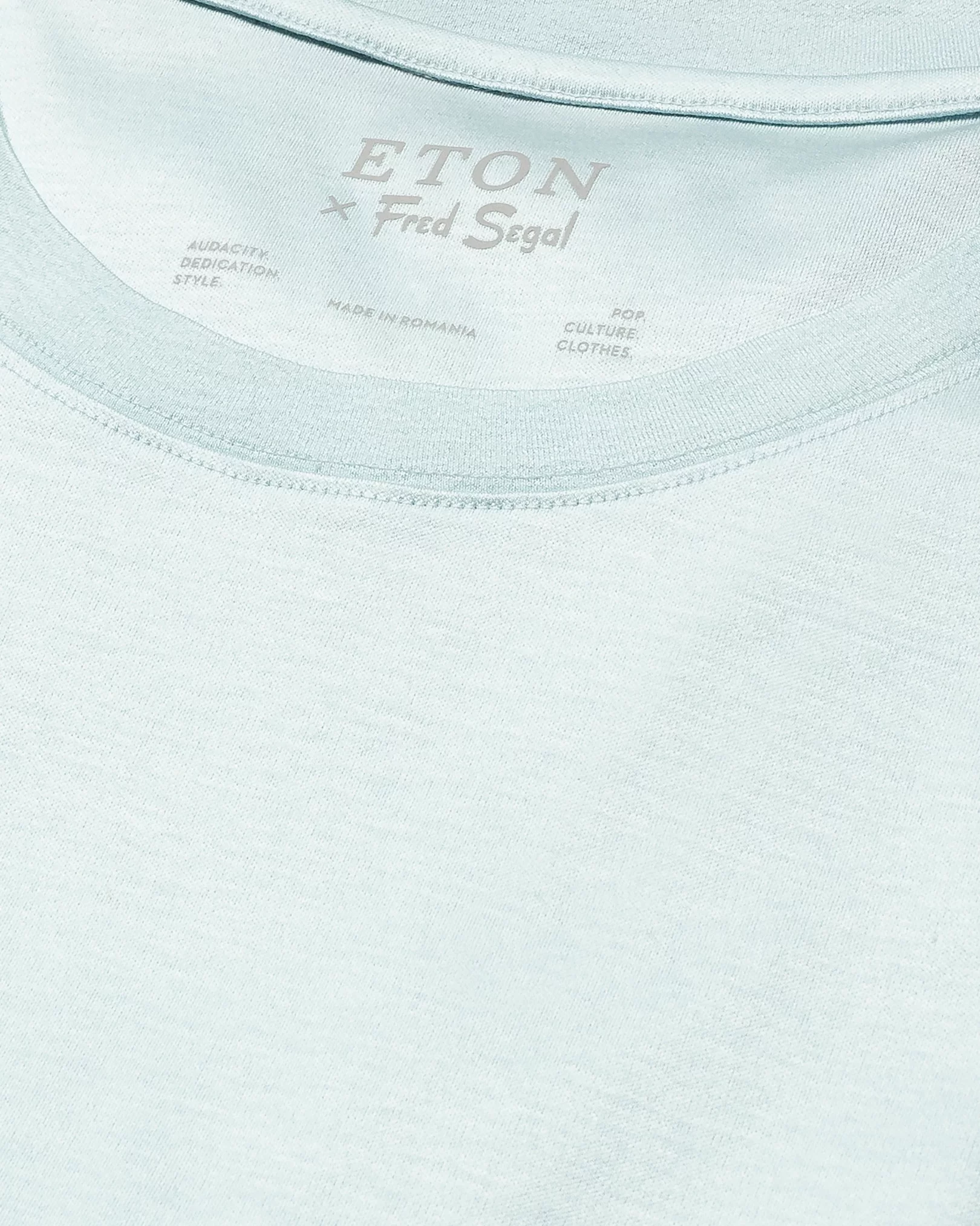 Eton - blue jersey t shirt short sleeve