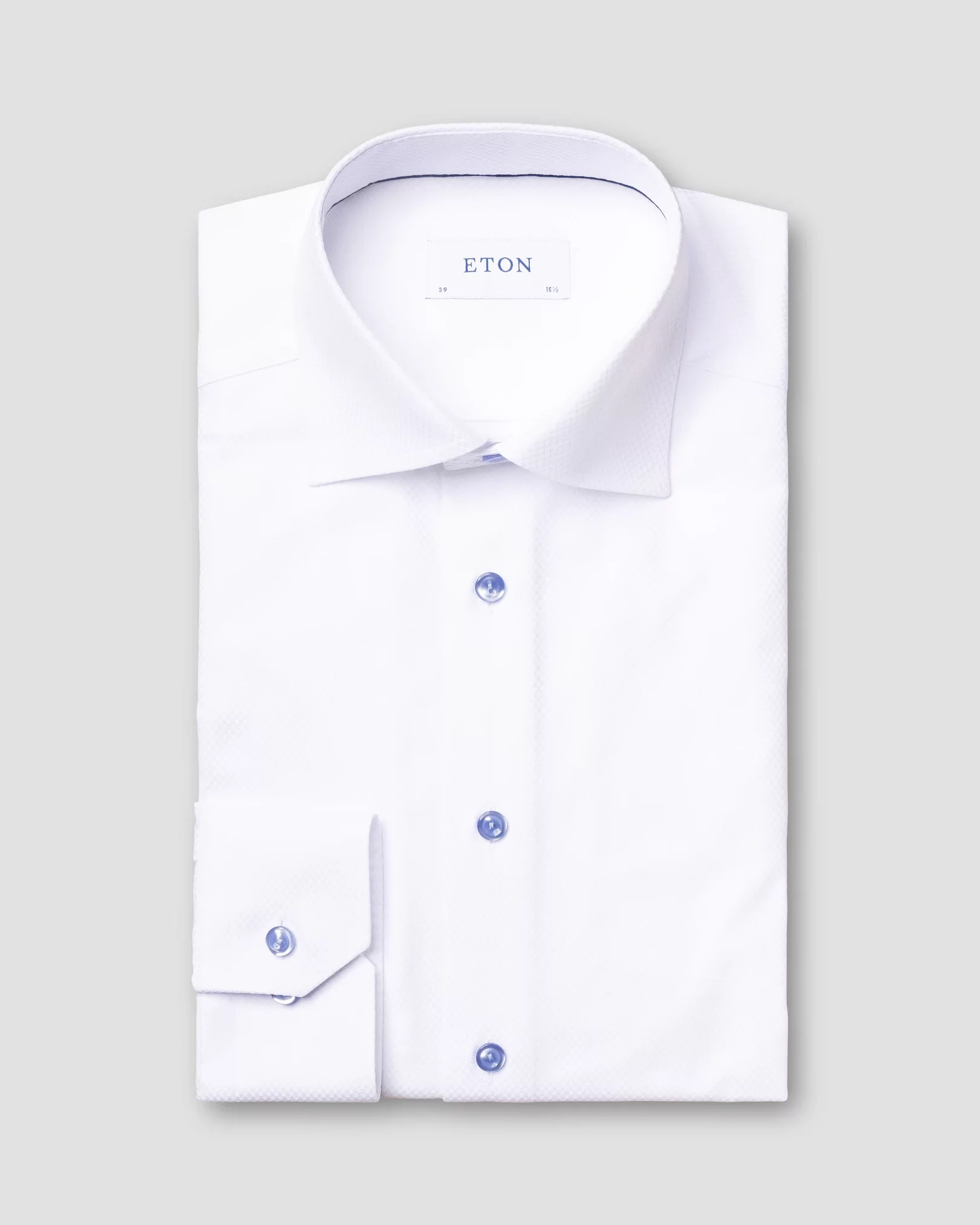 Eton - white dobby shirt