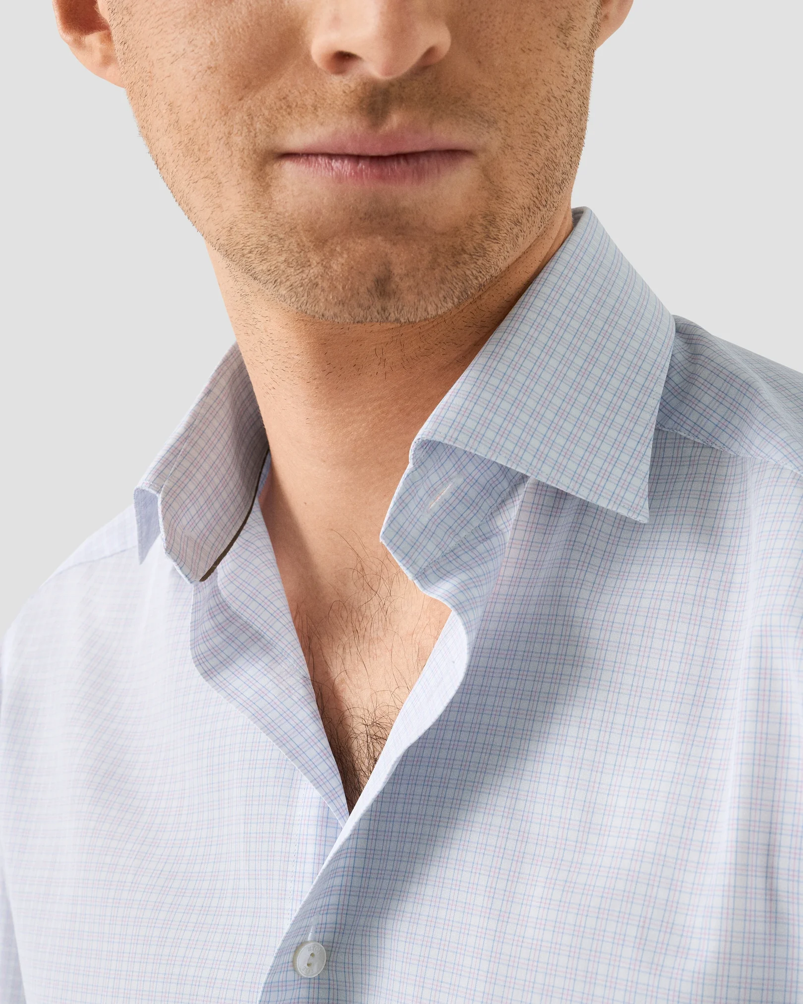 Eton - check giza 45 shirt