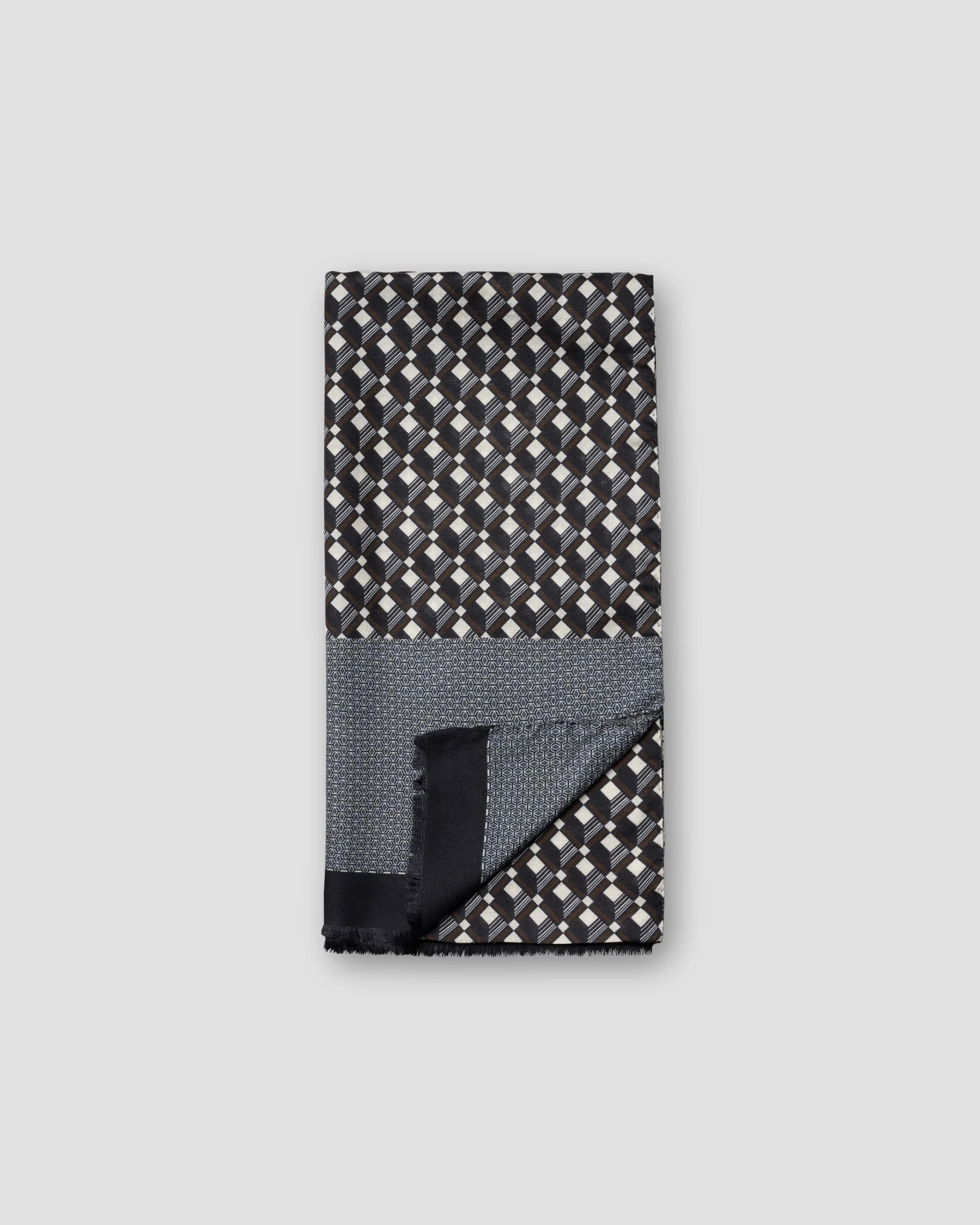 Eton - multi geometrical silk scarf