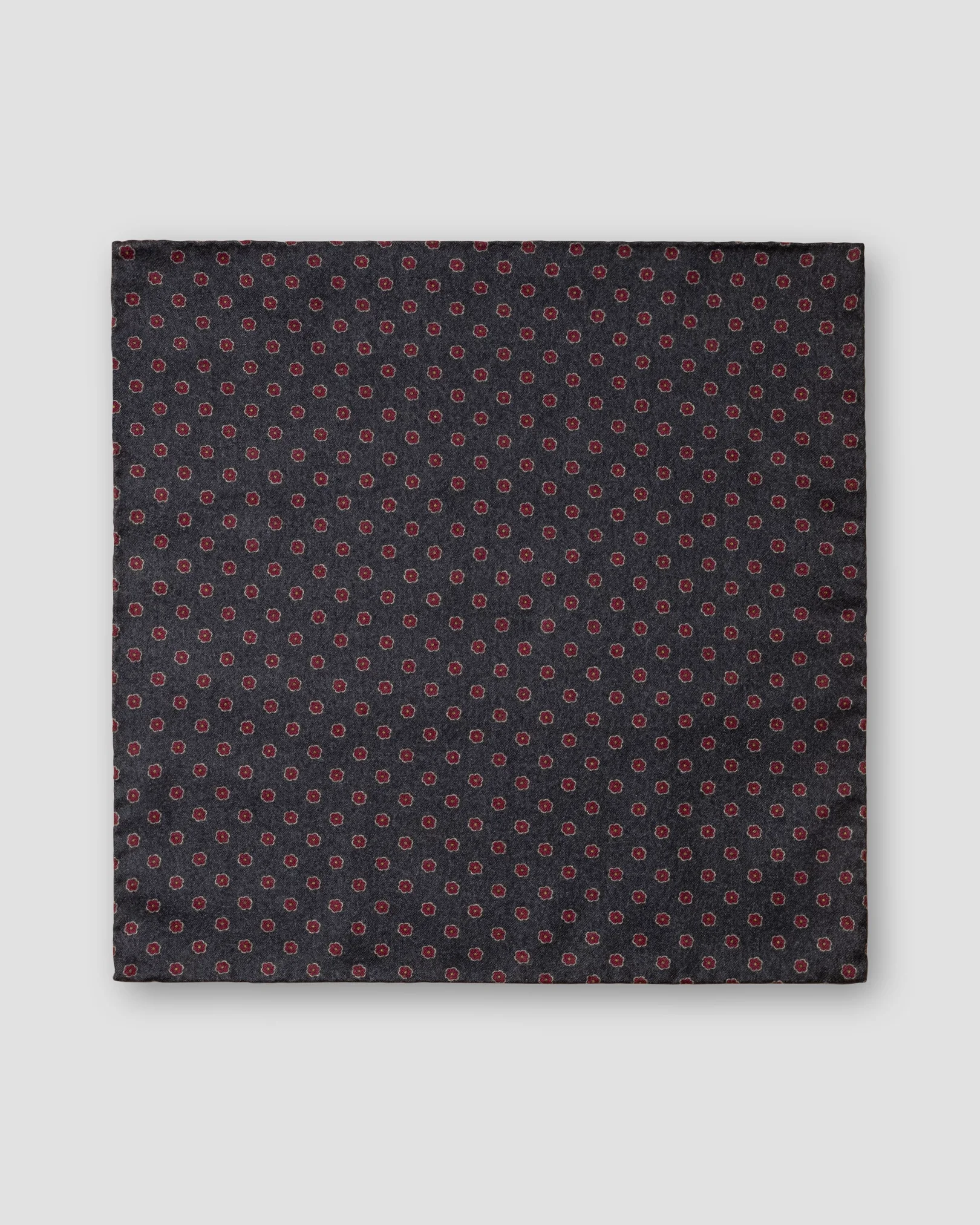Eton - red wool pocket square