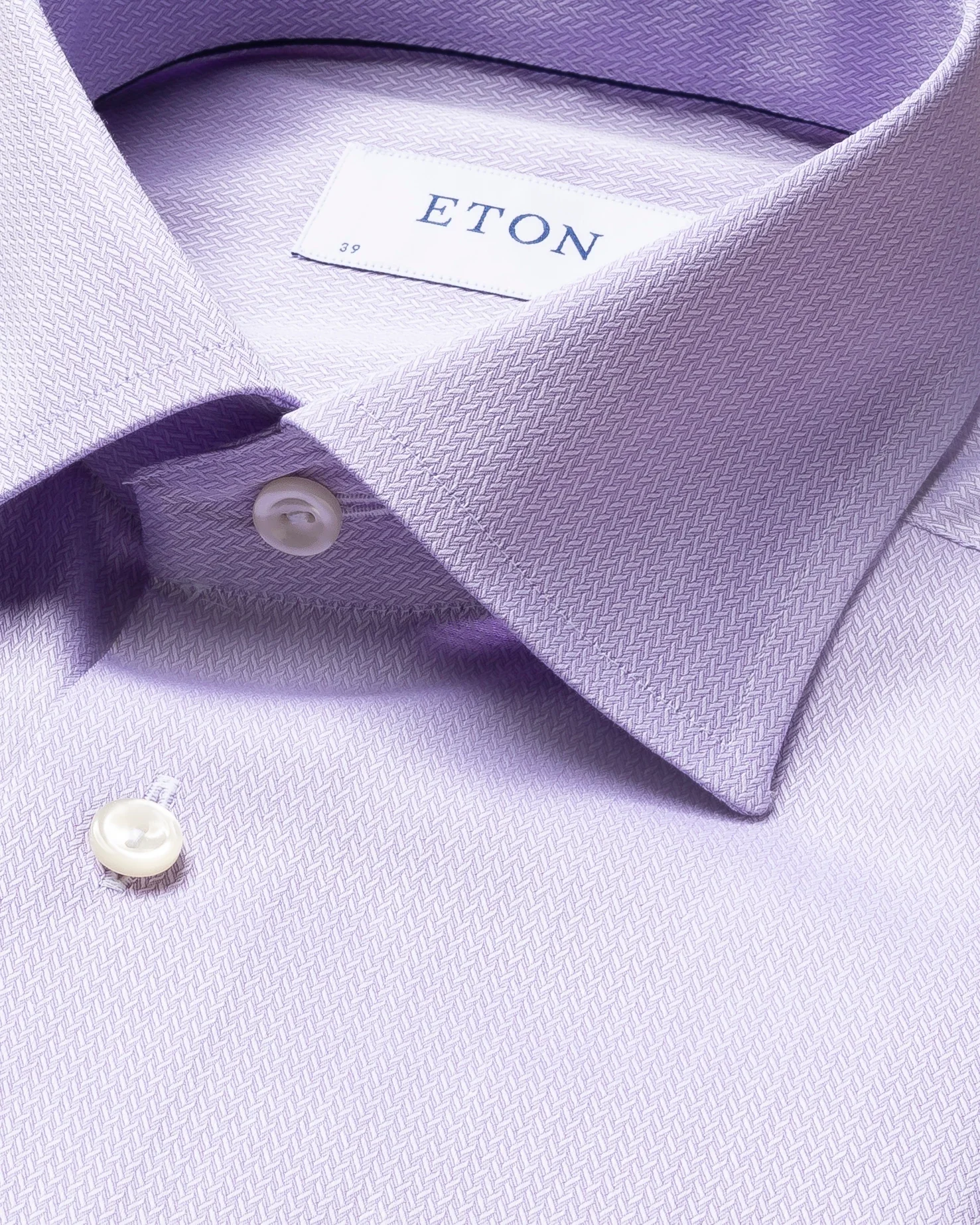 Eton - purple micro braid shirt
