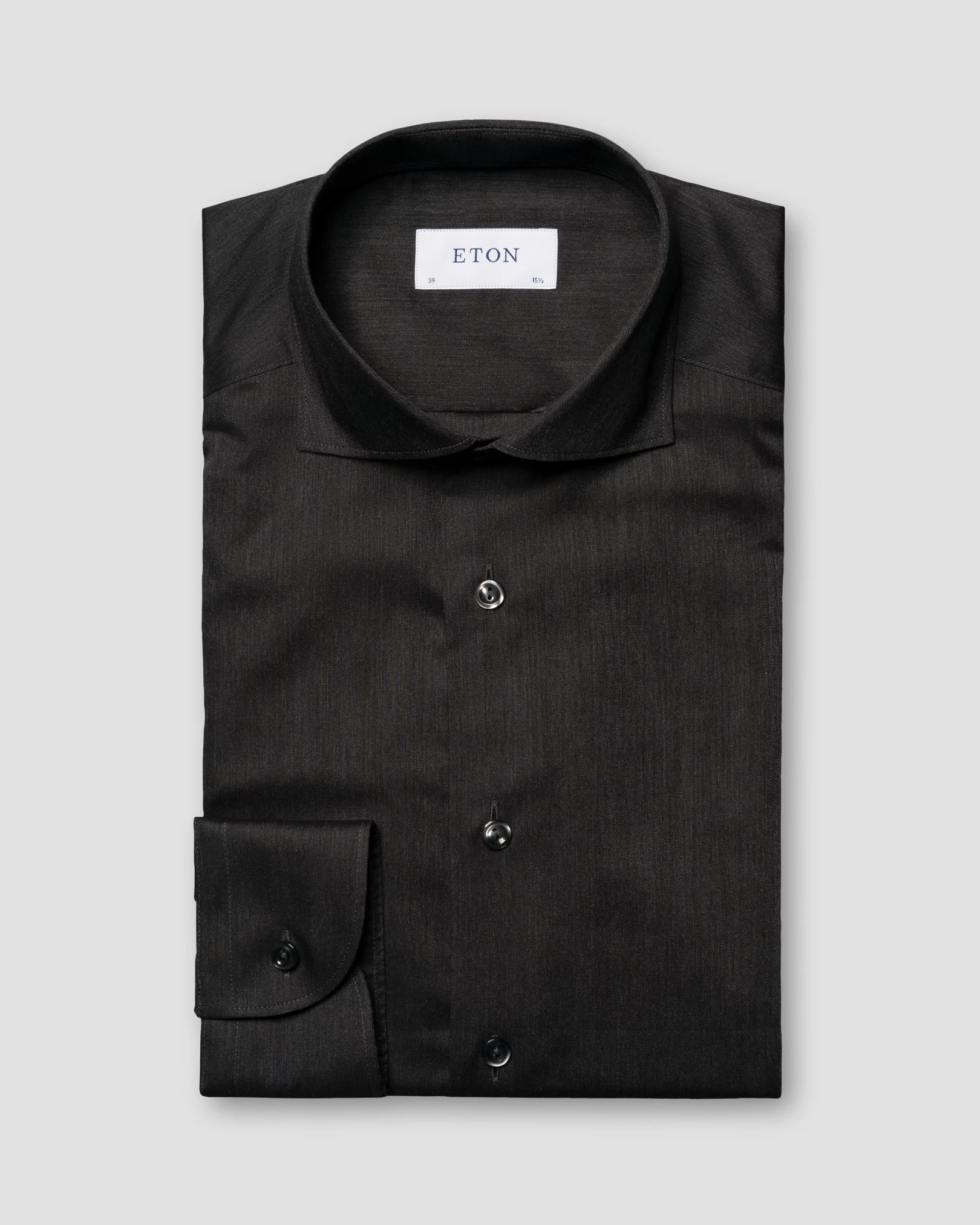 Eton - Dark grey Flanell Shirt
