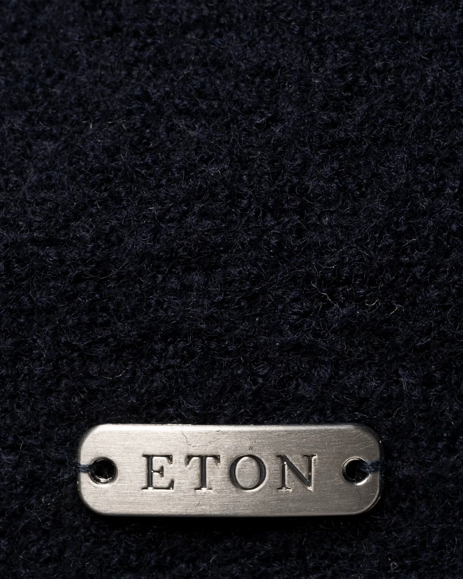 Eton - Navy Blue Boiled Wool Cap