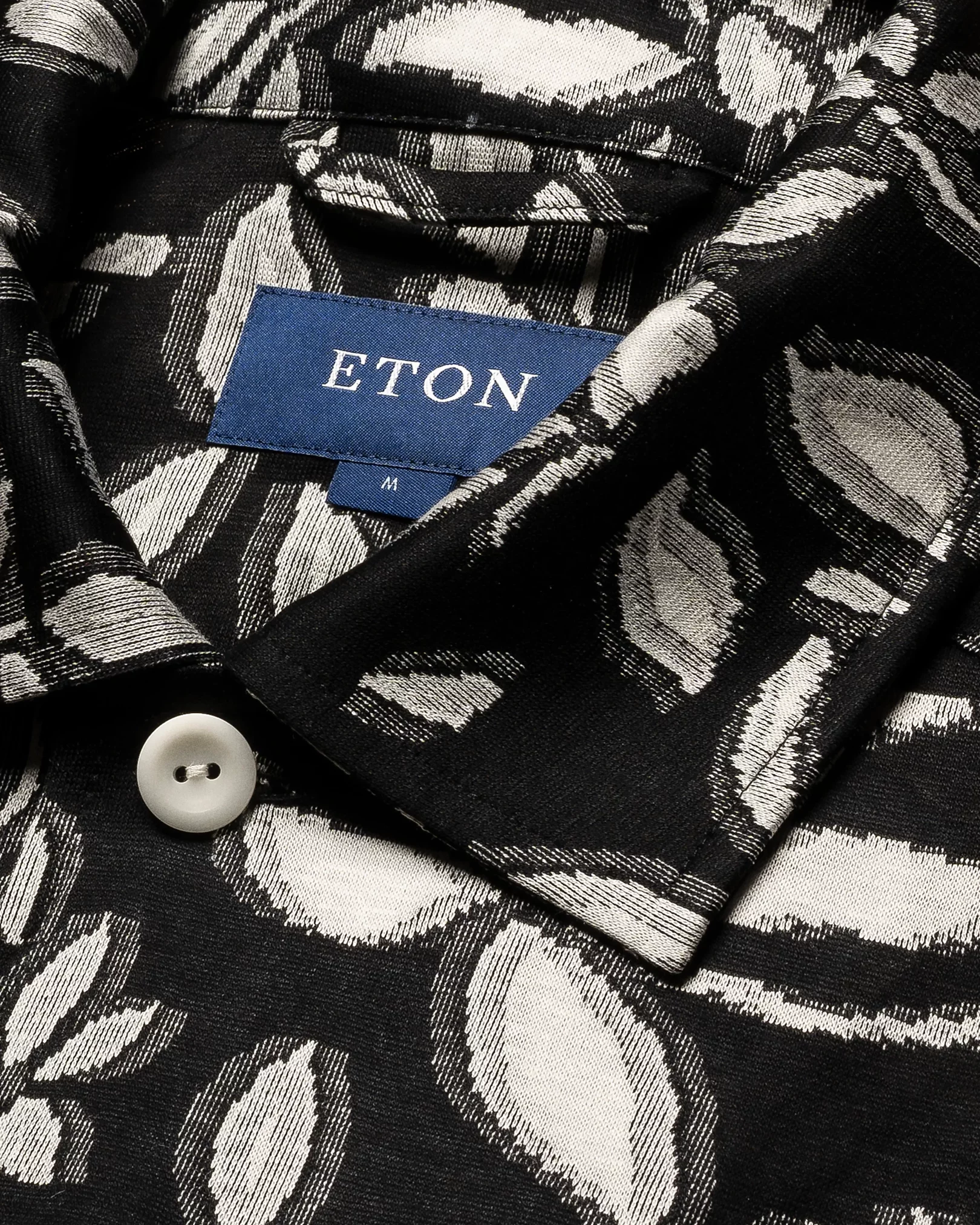 Eton - black jersey cardigan