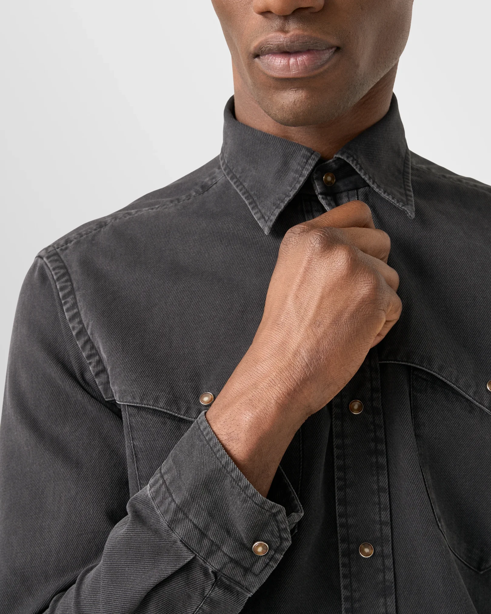 Eton - Black Indigo Shirt