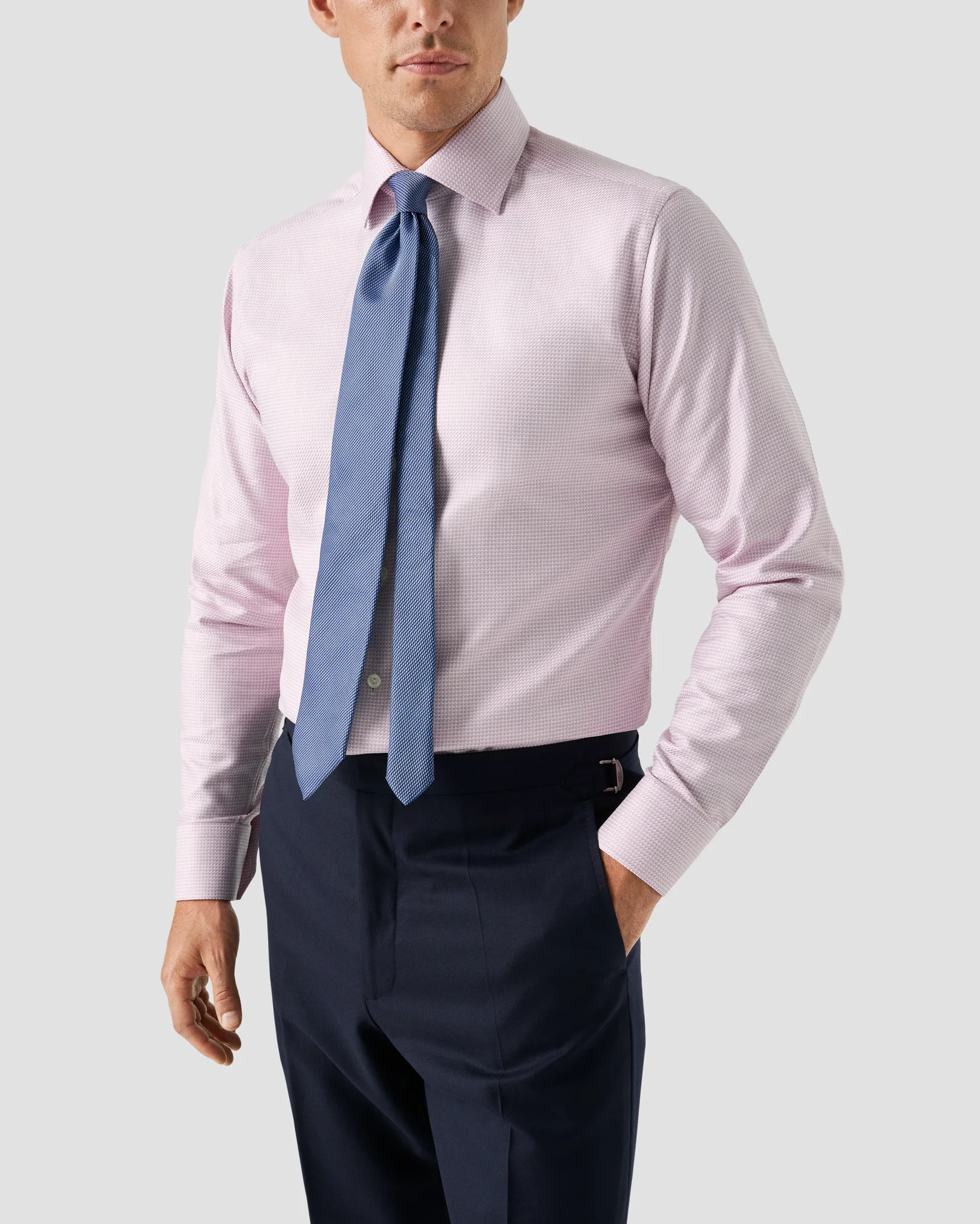 Eton - pink king twill