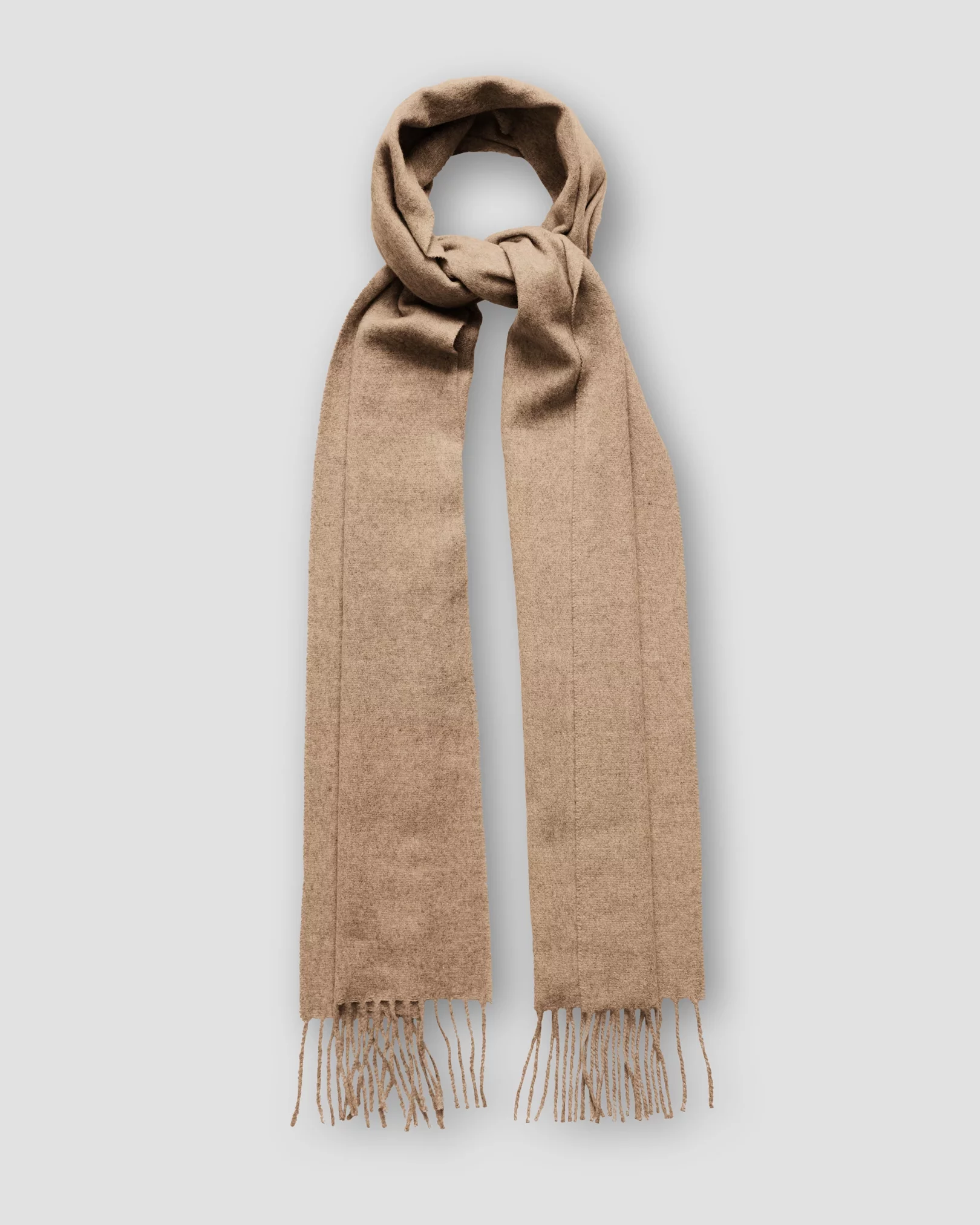 Eton - beige cashmere scarf