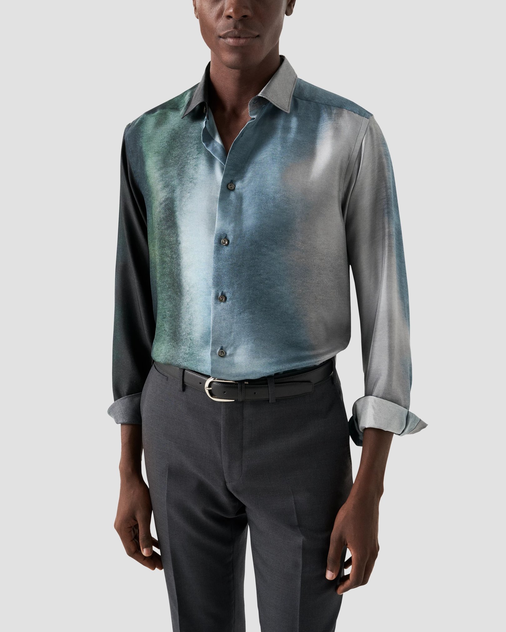 Eton - fade silk shirt