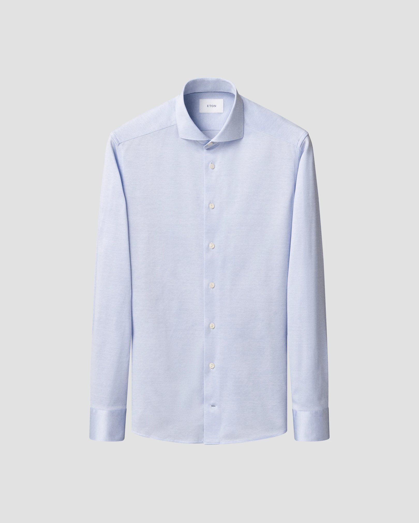 Eton - Filo di Scozia Jacquard Knit Shirt
