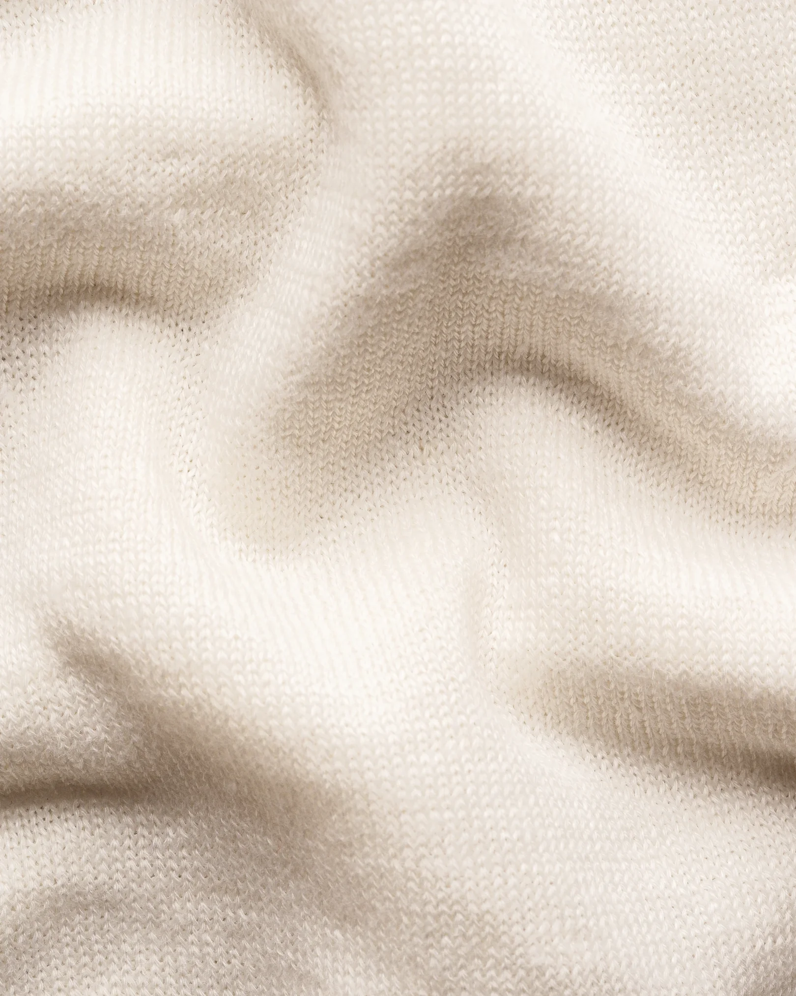 Eton - Cotton Linen Fine Knit Polo Shirt