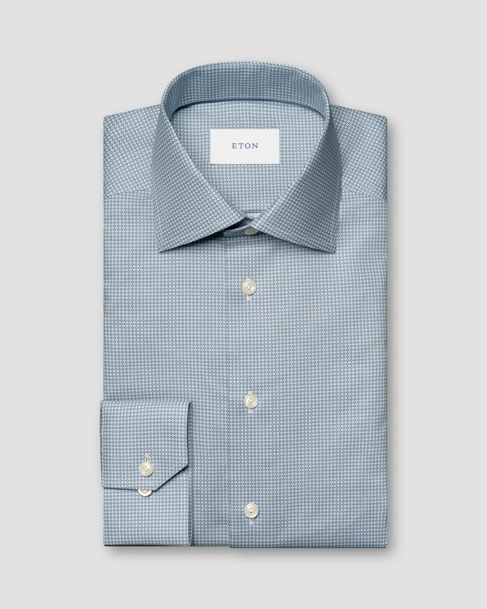 Eton - diamond geometric 2 tone blues