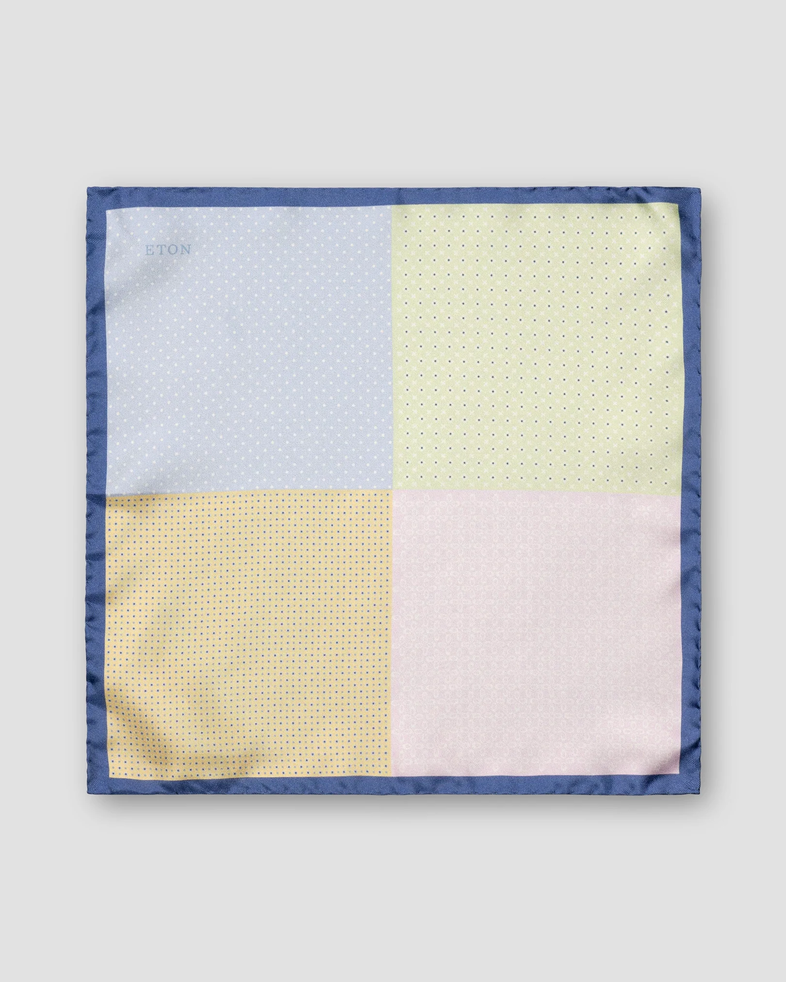 Eton - four color pocket square