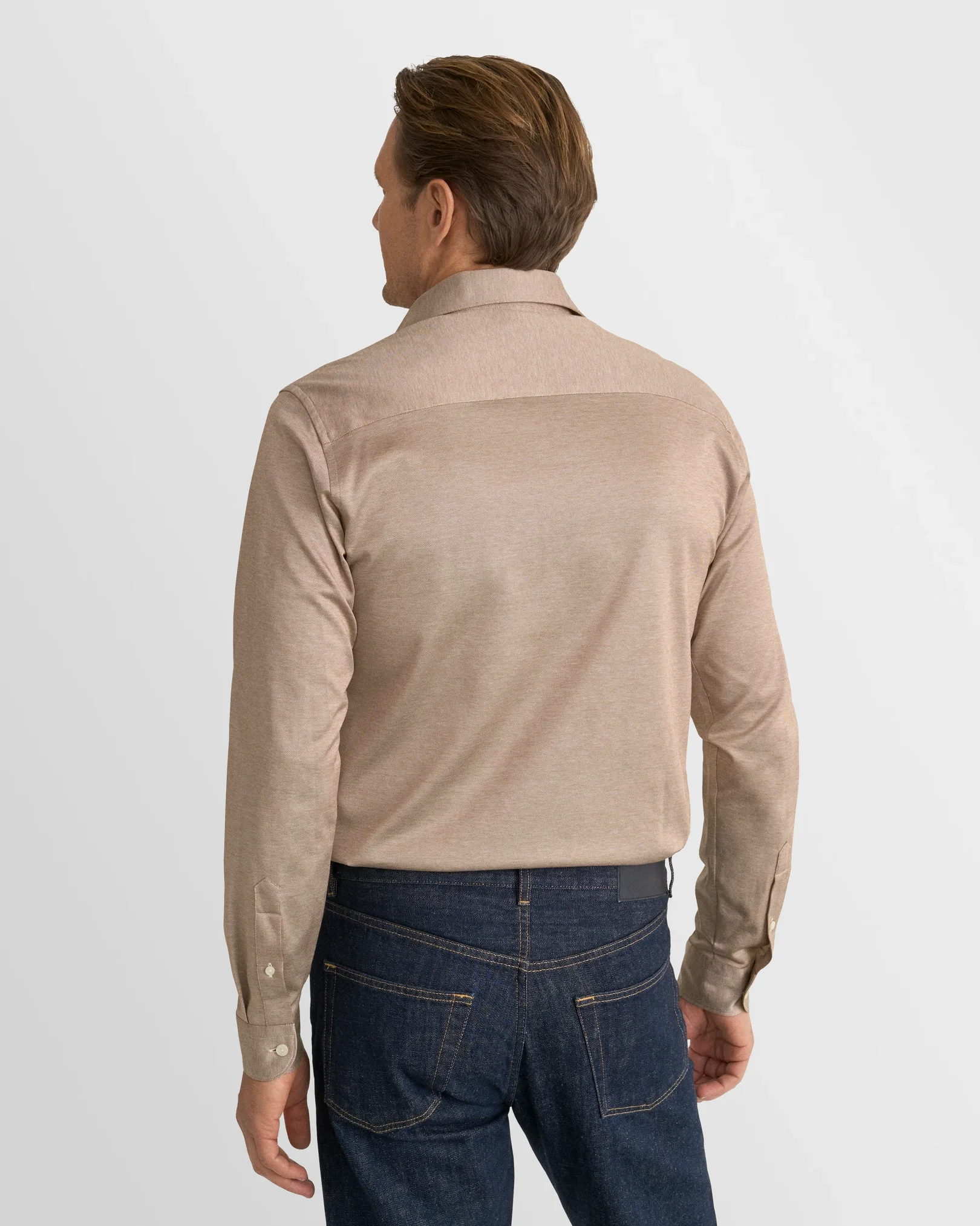 Eton - Filo di Scozia Jersey Shirt