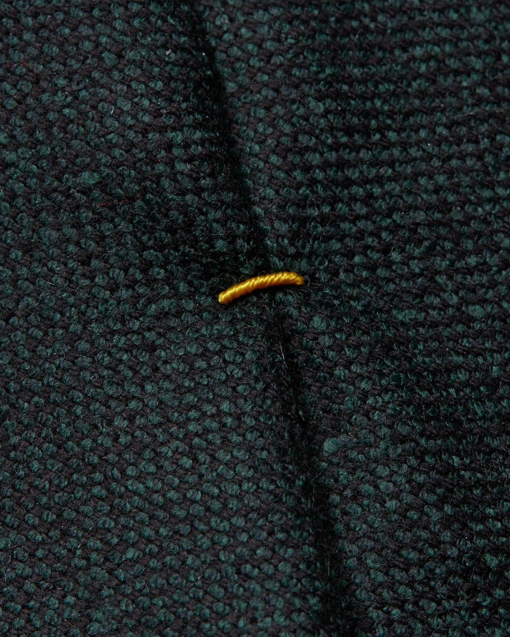 Eton - dark green wool blend tie