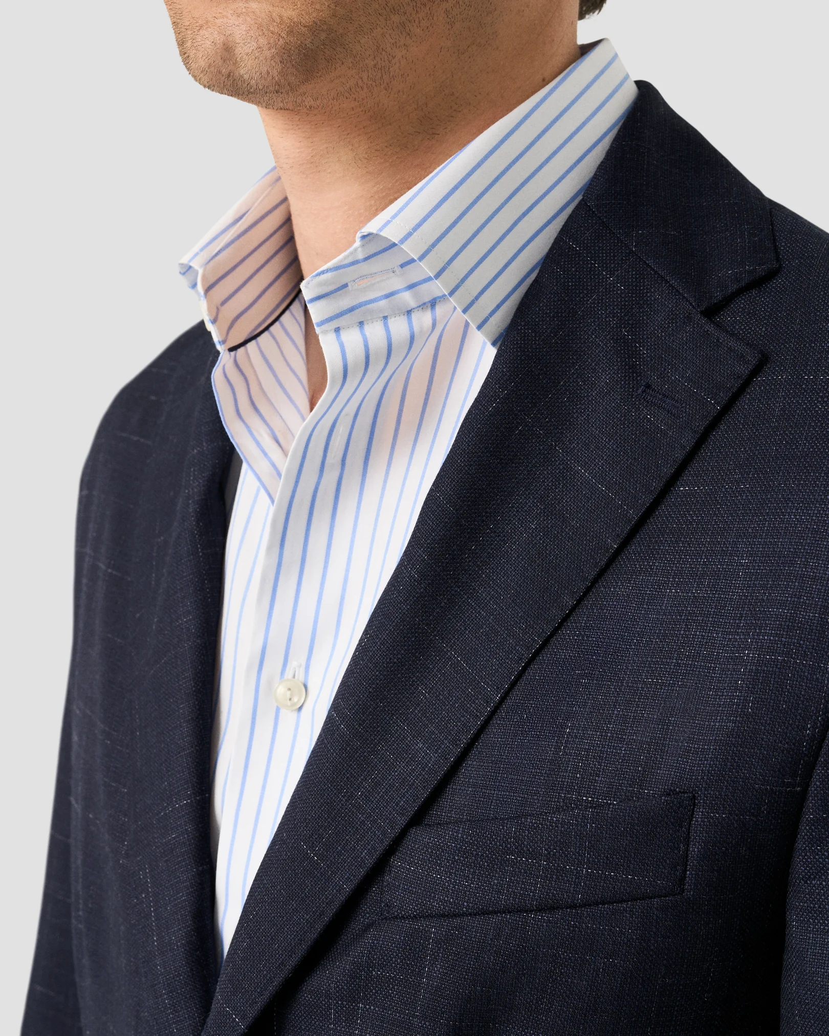 Eton - wool silk soft jacket